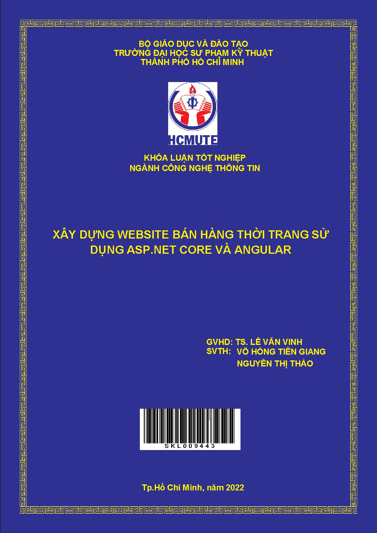 Đồ án tốt nghiệp - Xây dựng website bán hàng thời trang sử dụng ASP. Net Core và Angular