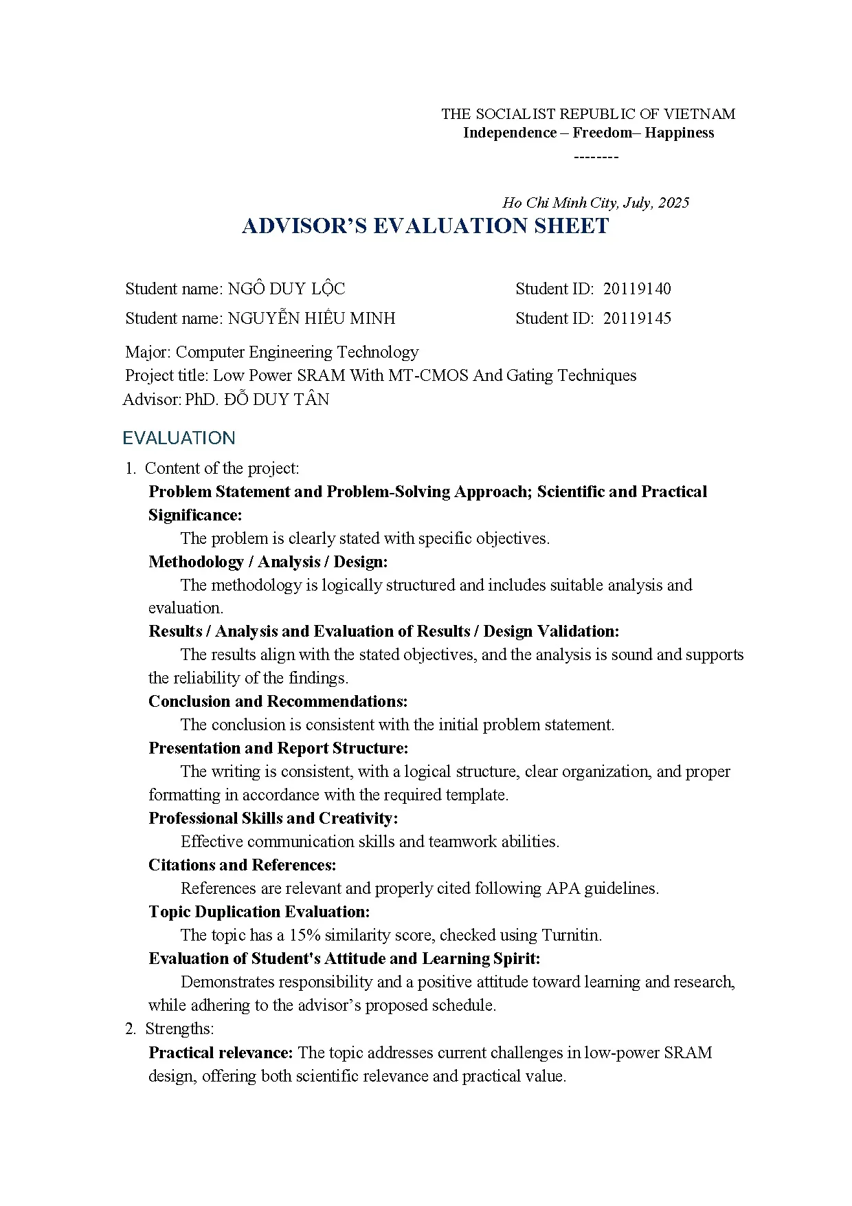 Đồ án tốt nghiệp - Low power sram with mt-cmos and gating techniques - Trang 4