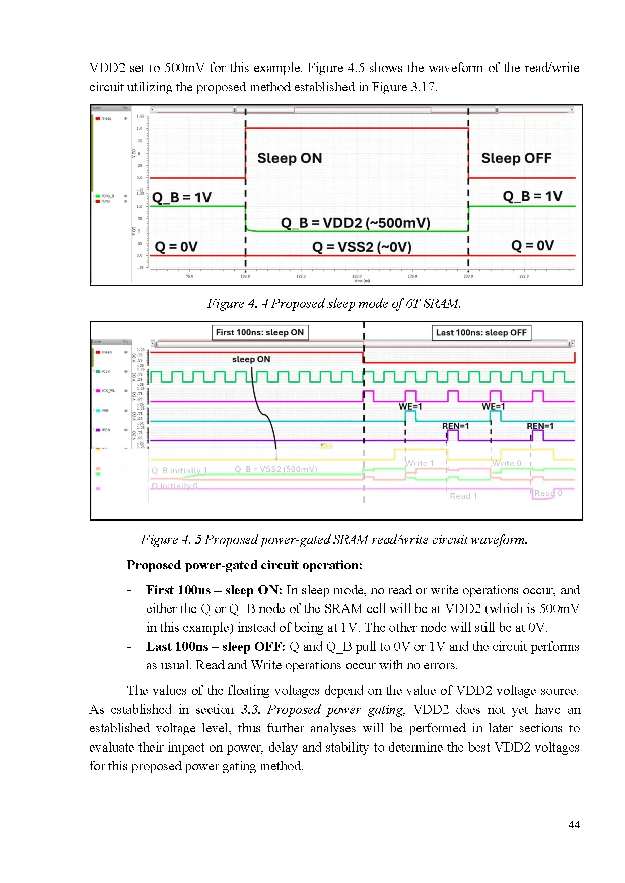 Đồ án tốt nghiệp - Low power sram with mt-cmos and gating techniques - Trang 64