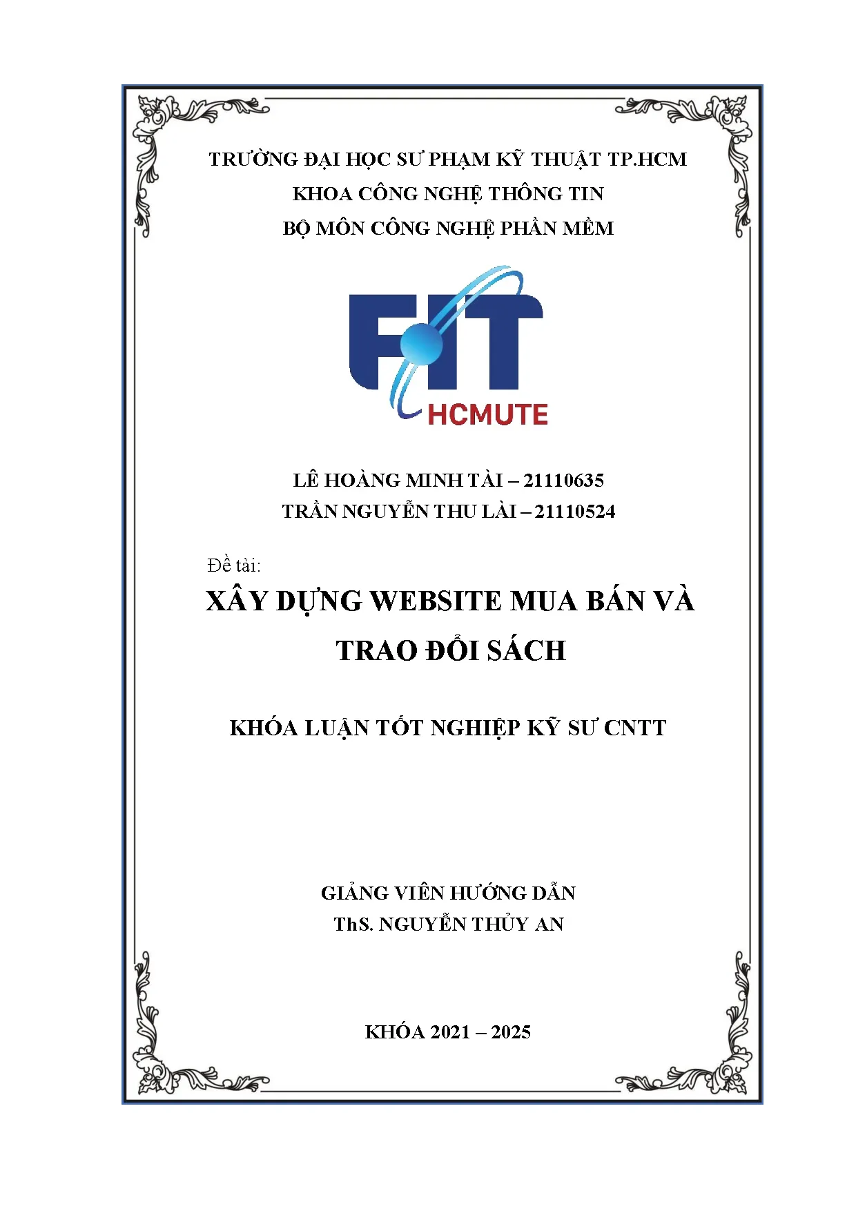 Đồ án tốt nghiệp - Xây dựng website mua bán và trao đổi sách