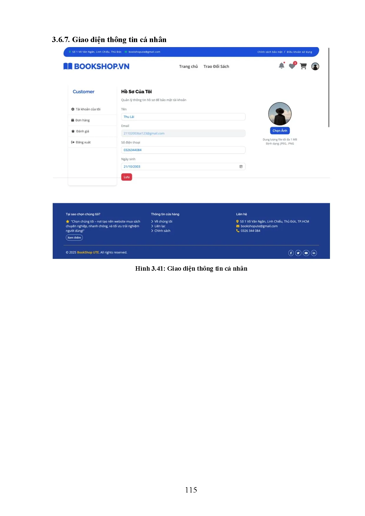 Đồ án tốt nghiệp - Xây dựng website mua bán và trao đổi sách - Trang 123