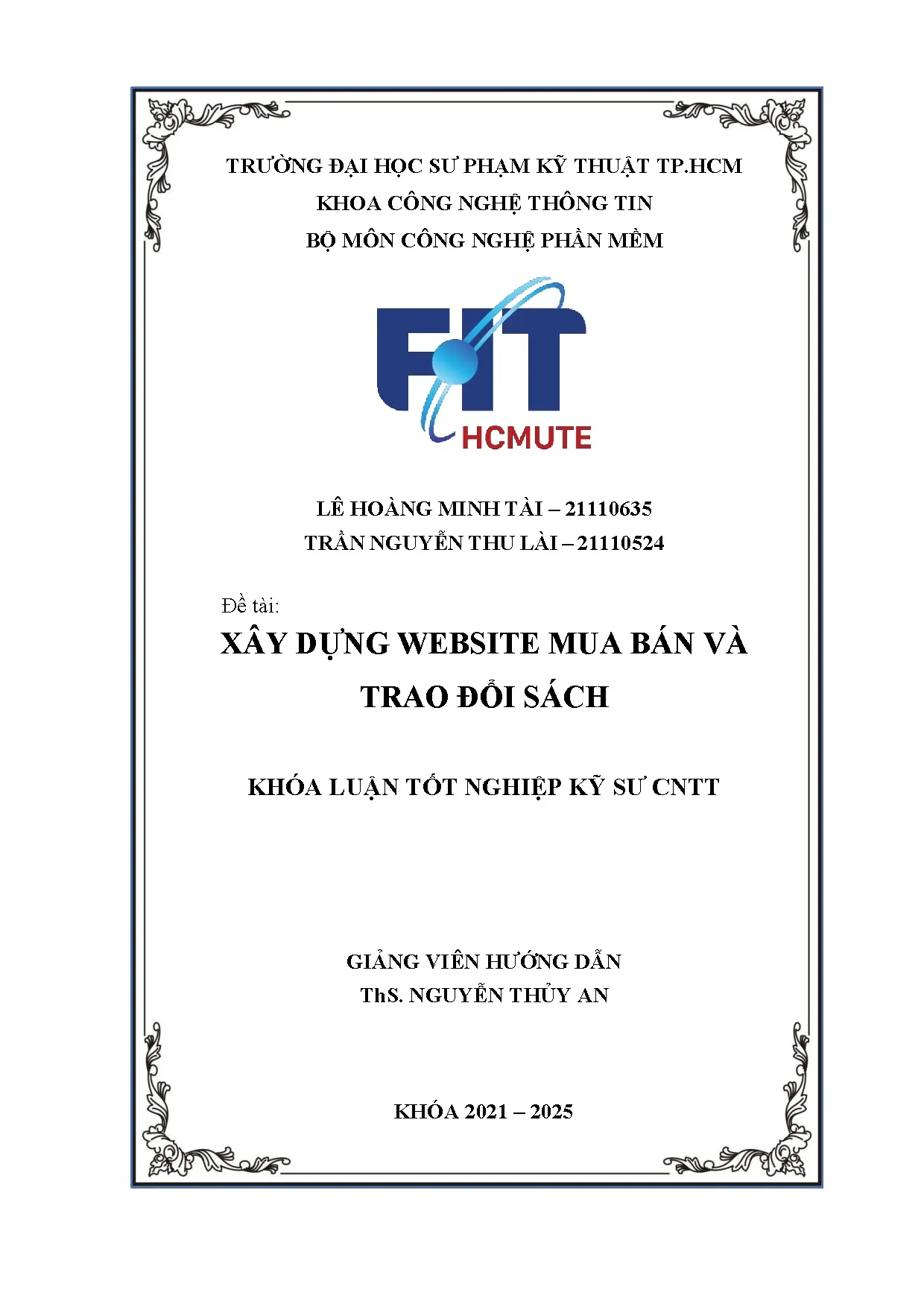 Đồ án tốt nghiệp - Xây dựng website mua bán và trao đổi sách - Trang 2