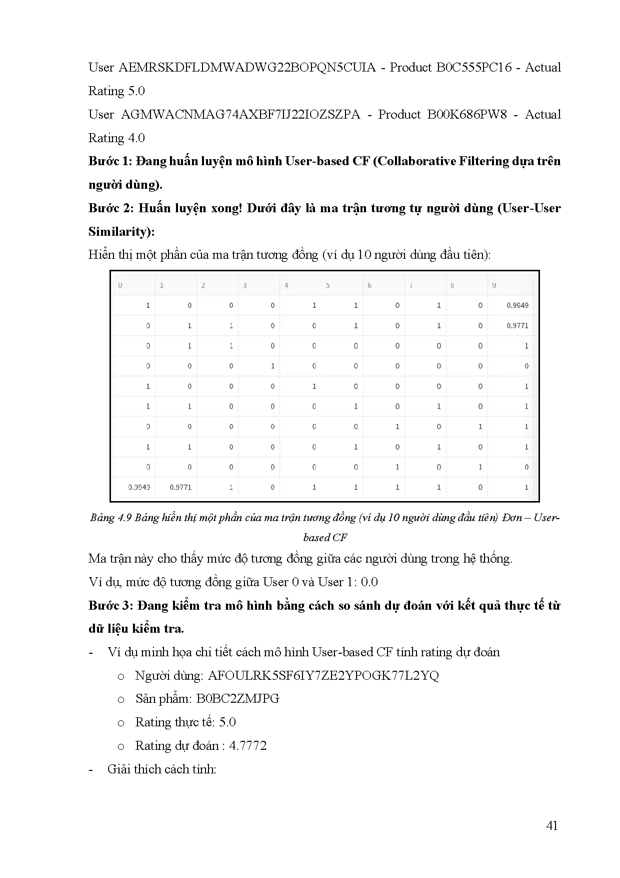 Đồ án tốt nghiệp - Xây dựng hệ thống gợi ý cho website bán đồ ăn thức uống - Trang 61