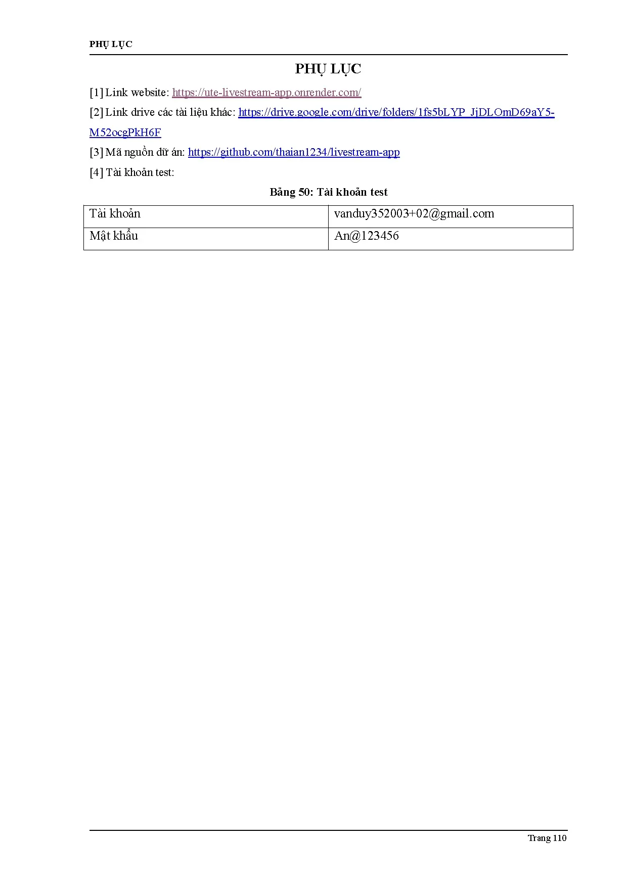 Đồ án tốt nghiệp - Thiết kế và xây dựng website livestream trực tuyến - Trang 119