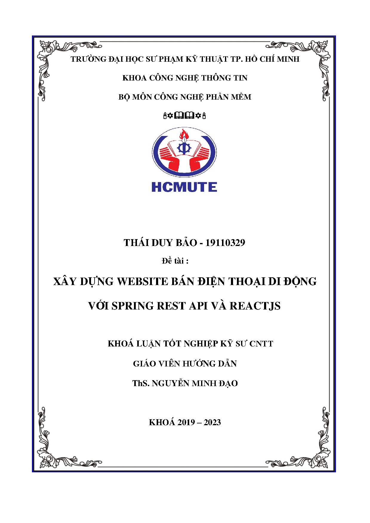 Đồ án tốt nghiệp - Xây dựng website bán điện thoại di động với Spring rest API và Reactjs