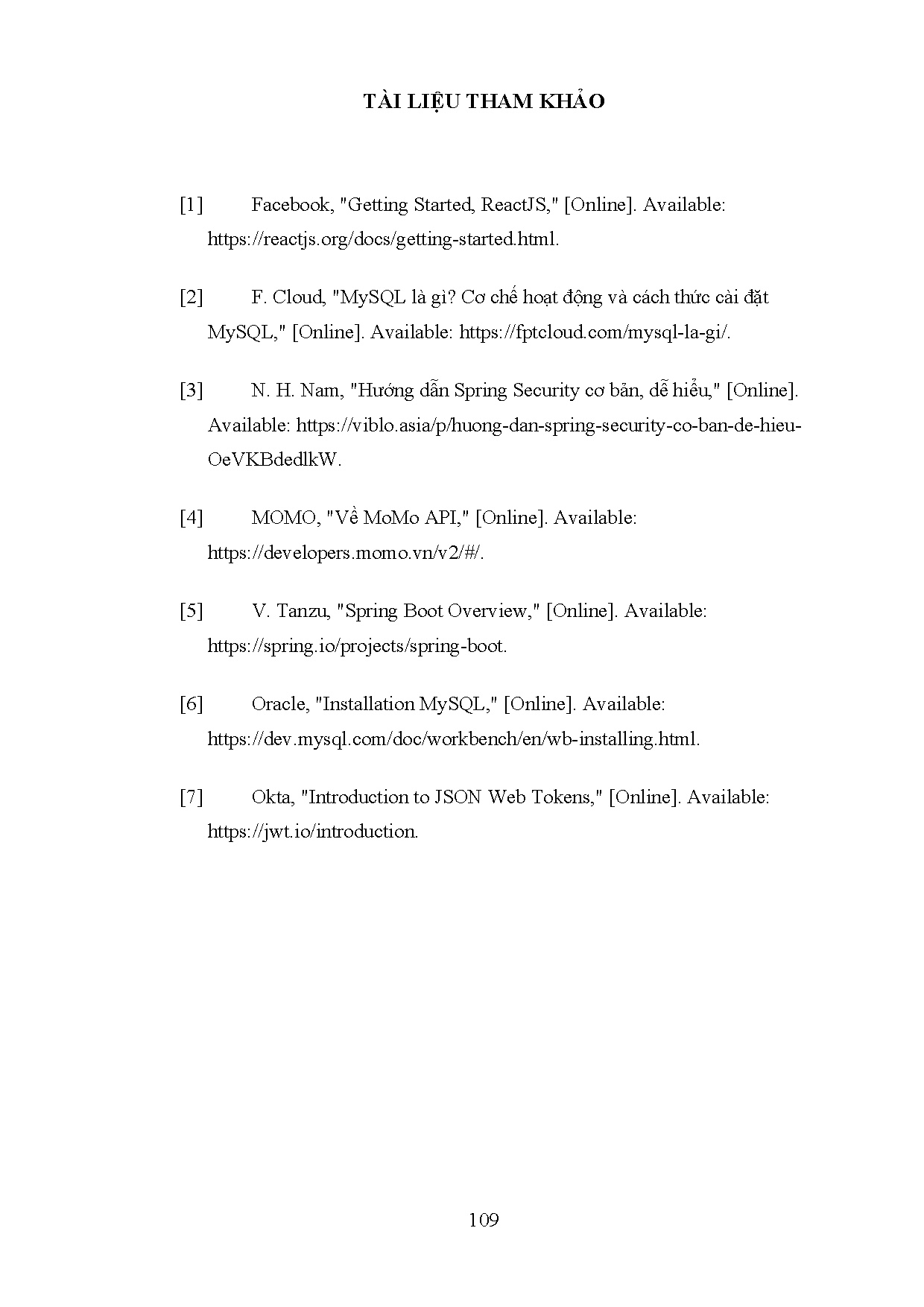 Ảnh một số trang tài liệu