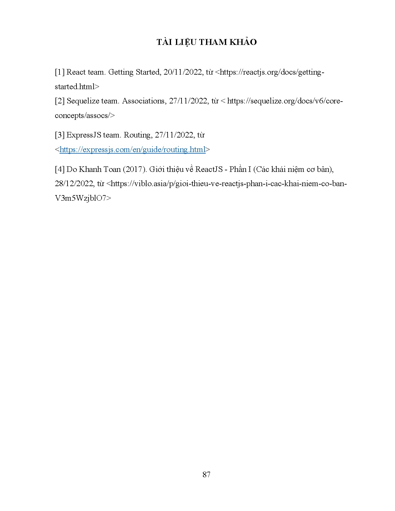 Đồ án tốt nghiệp - Xây dựng Website hỗ trợ quản lý và đặt lịch cho các phòng khám - Trang 87