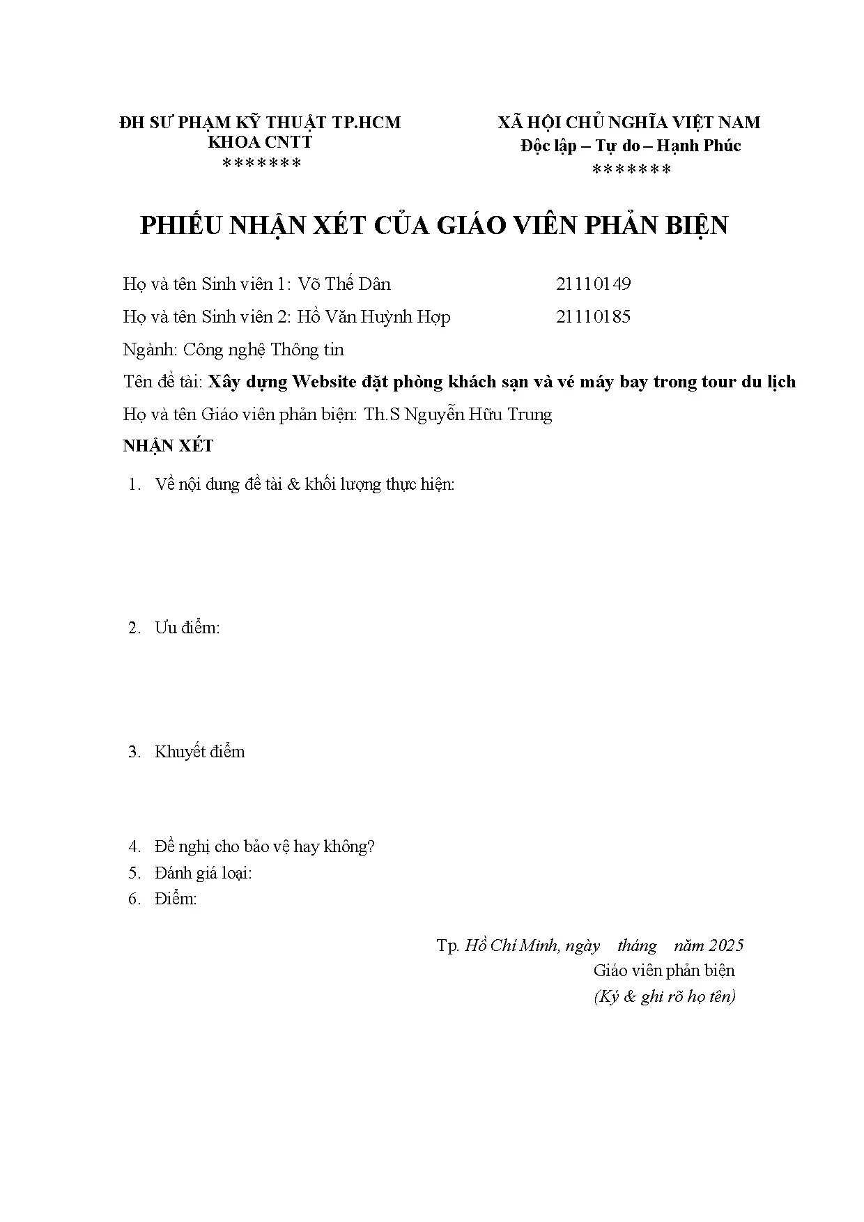 Đồ án tốt nghiệp - Xây dựng website đặt khách sạn và vé máy bay trong tour du lịch. - Trang 4