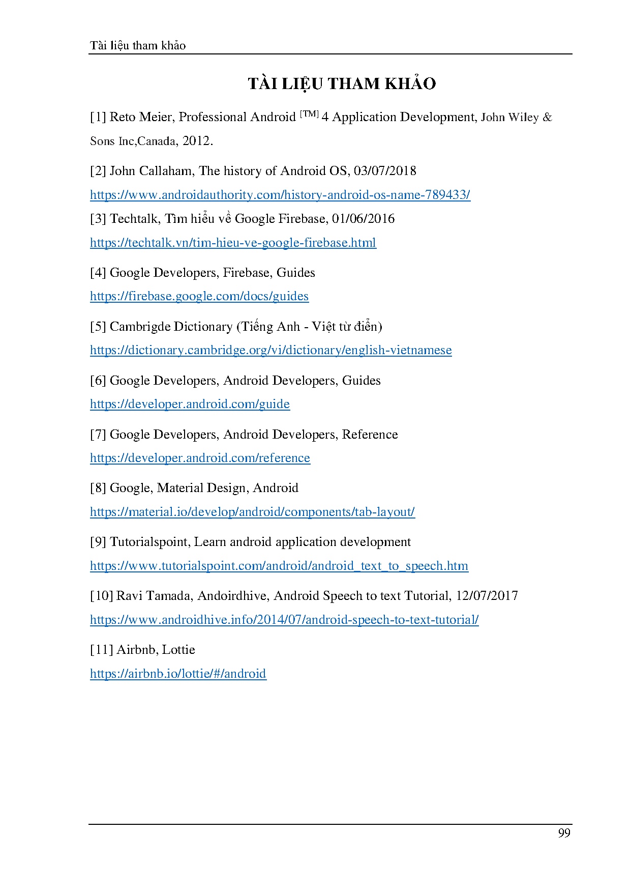 Ảnh một số trang tài liệu