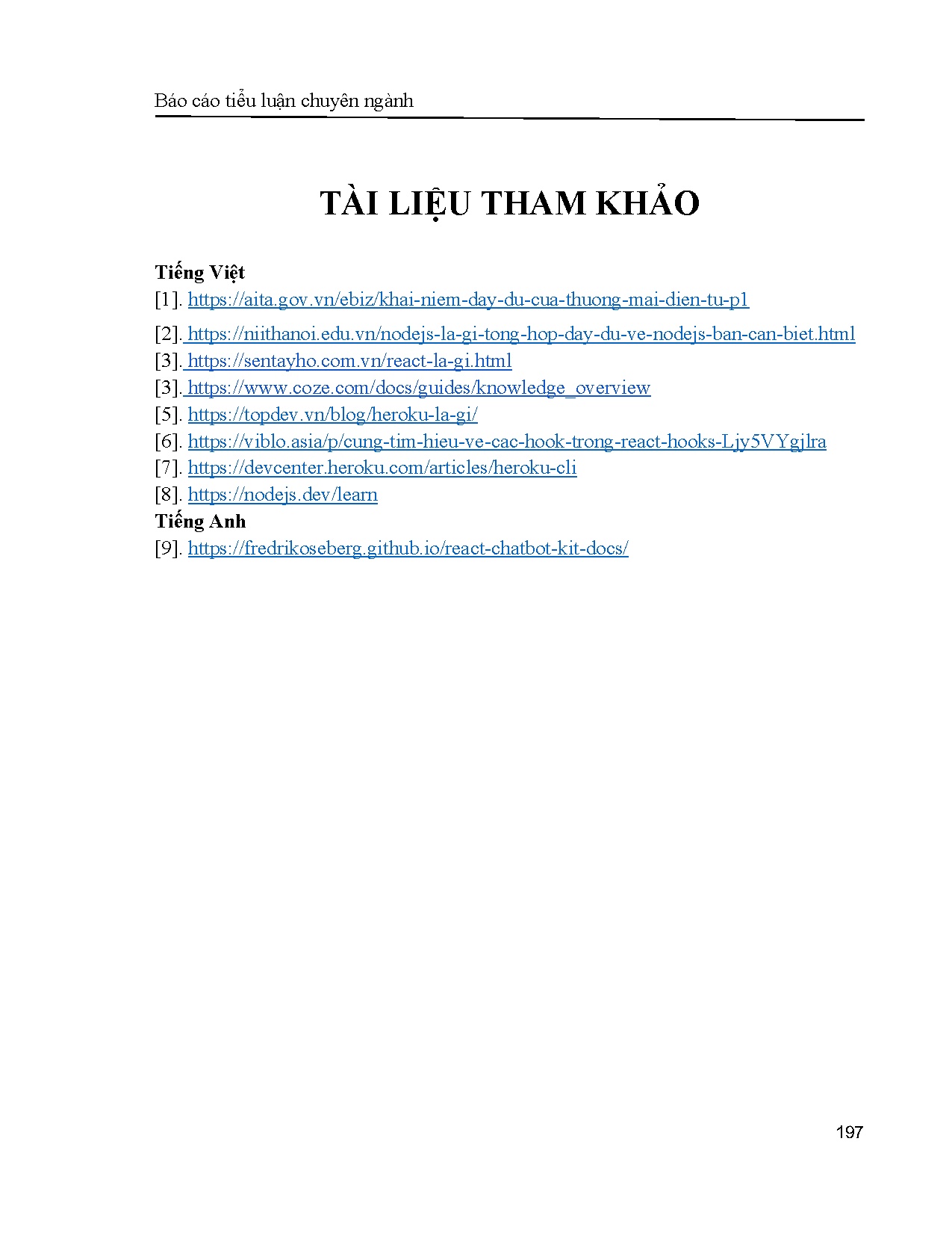 Ảnh một số trang tài liệu