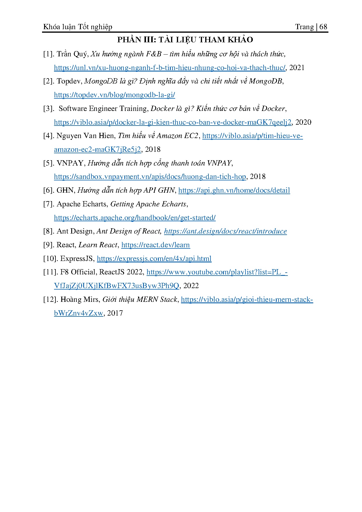 Ảnh một số trang tài liệu