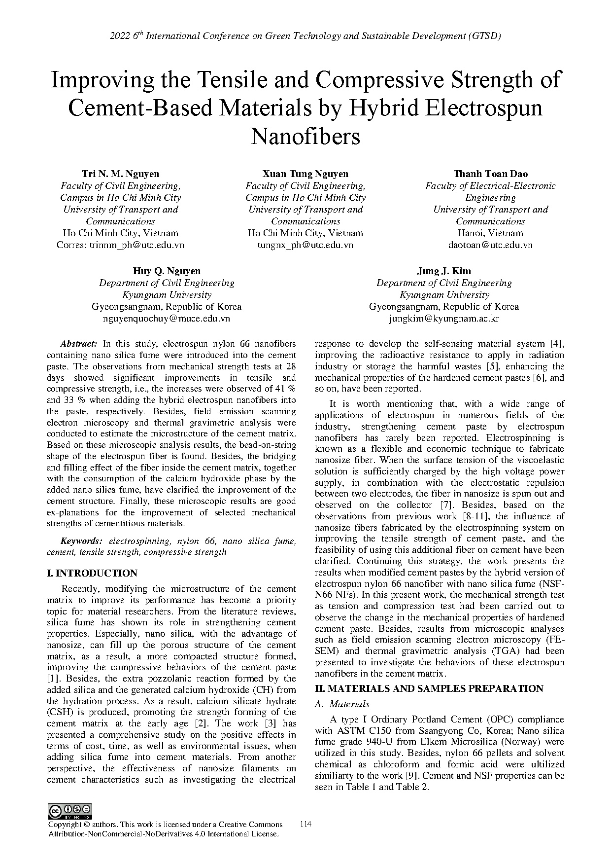 Proceedings of  2022 6th International Conference  on Green Technology and Sustainable Deve (HCMUTE) - Trang 127