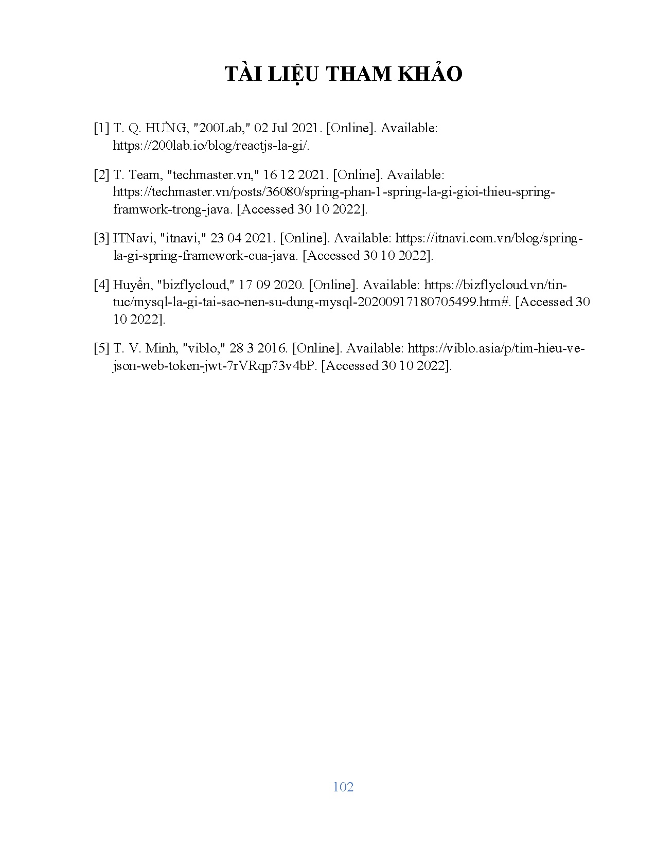 Ảnh một số trang tài liệu