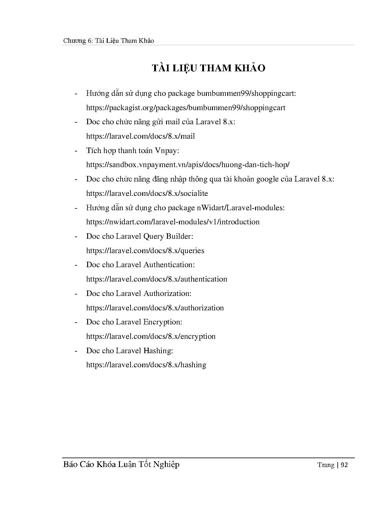 Đồ án tốt nghiệp - Xây dựng trang web bán linh kiện máy tính: Đồ án tốt nghiệp Khoa Đào tạo CLCNCNTT - Trang 109