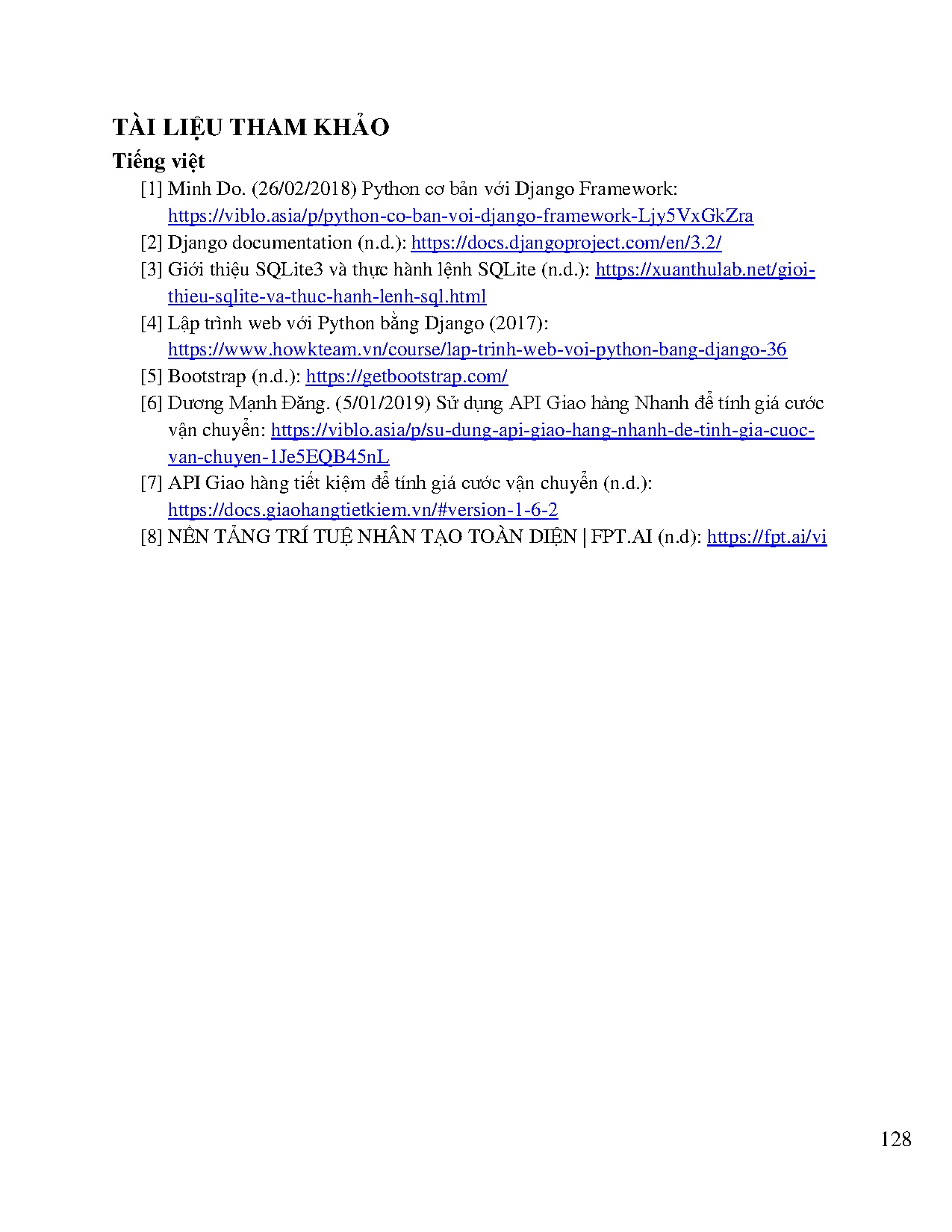 Ảnh một số trang tài liệu