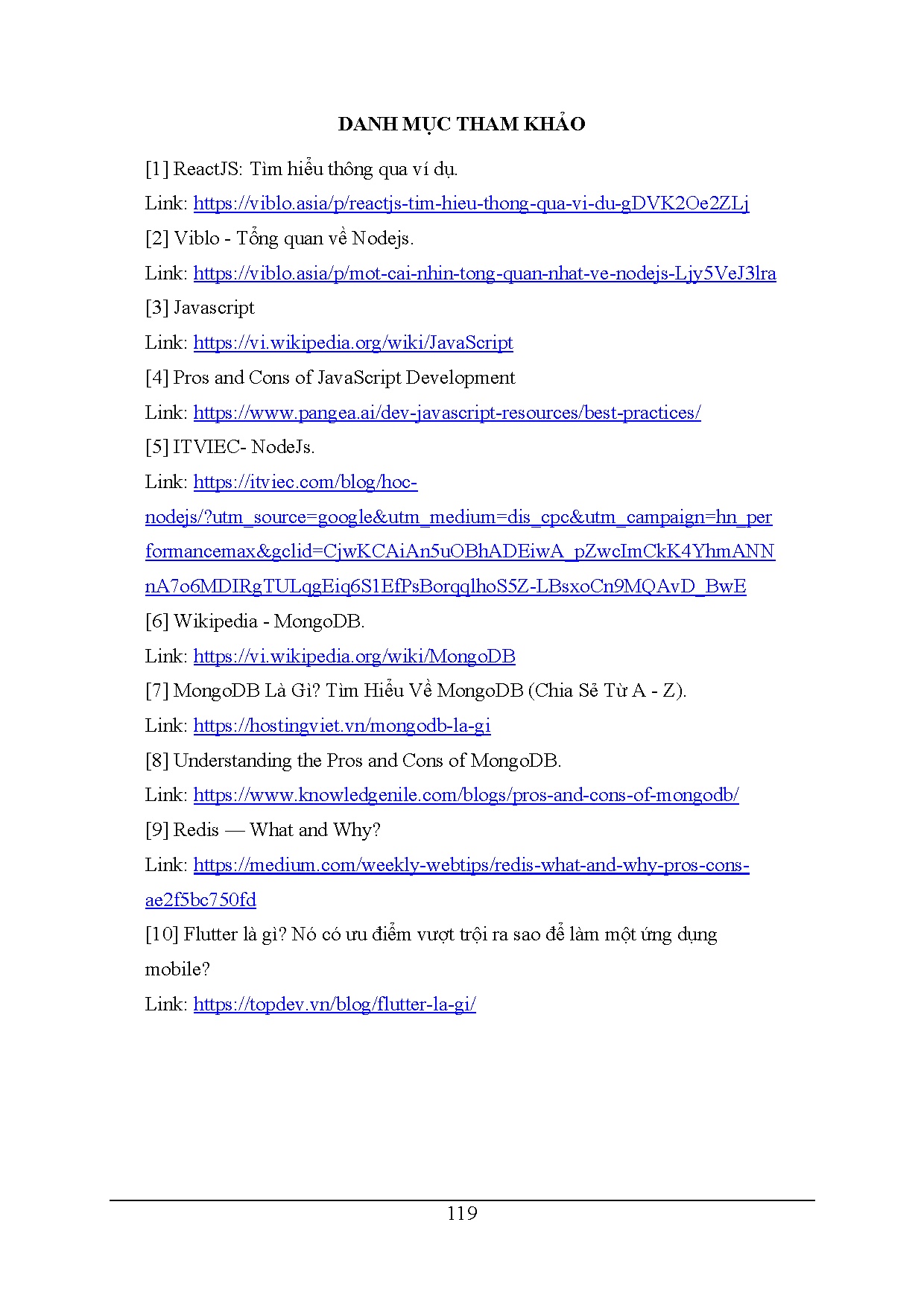 Ảnh một số trang tài liệu