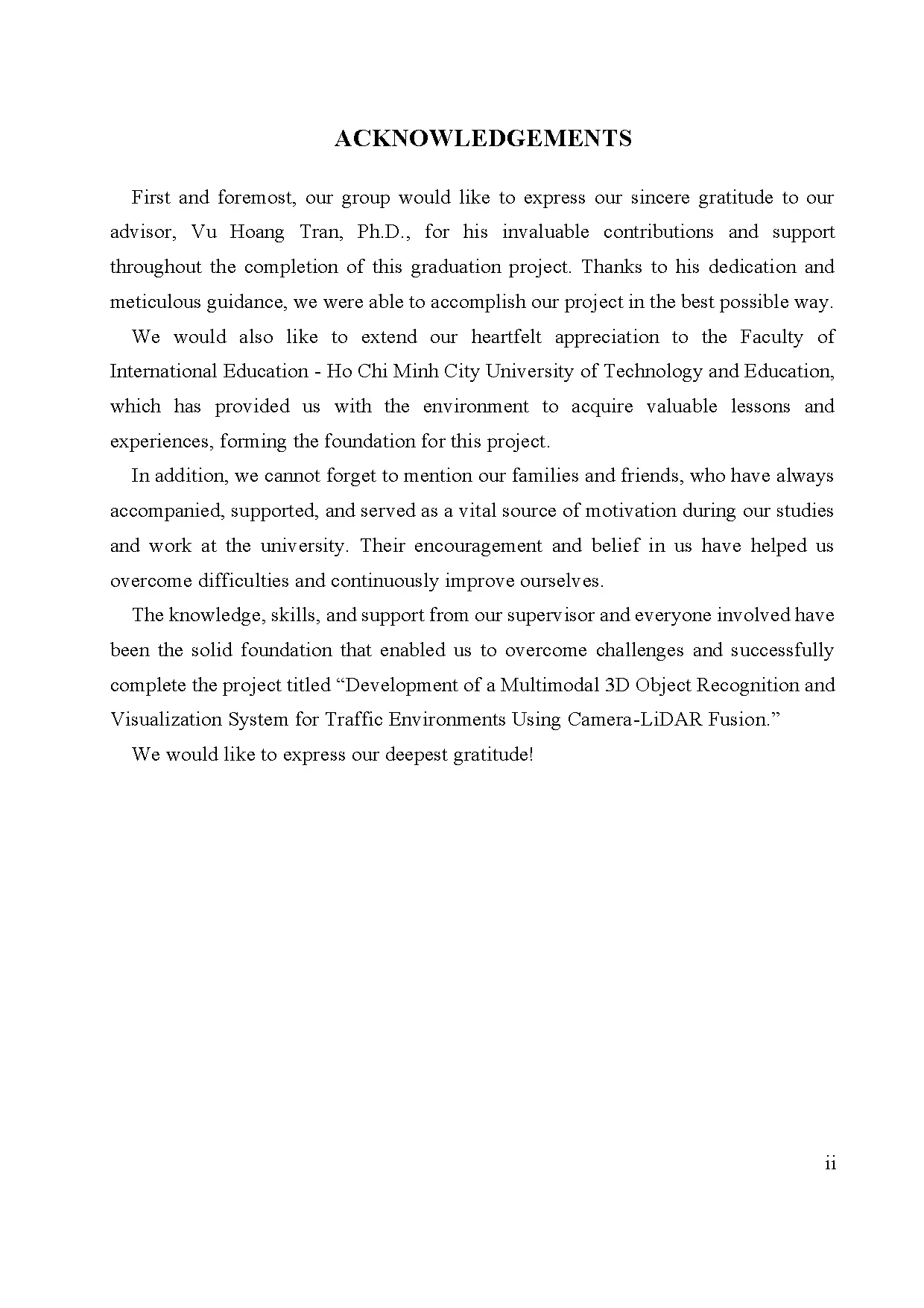 Đồ án tốt nghiệp - Development of a multimodal 3D object recognition and visualization system FTEUCF - Trang 4