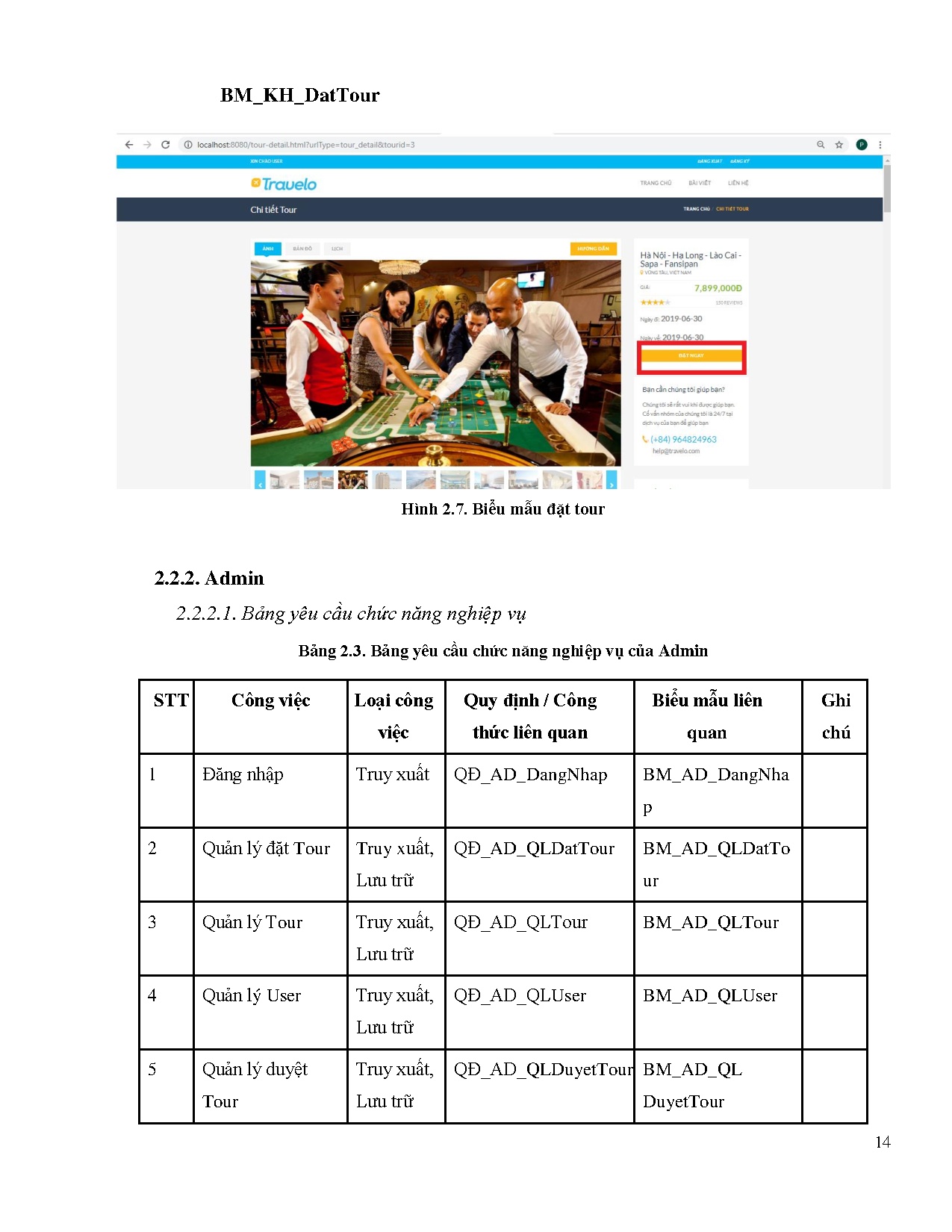 Đồ án tốt nghiệp - Xây dựng Website tour du lịch - Trang 30