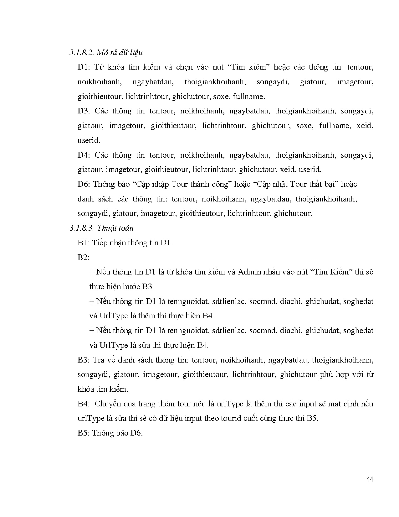 Đồ án tốt nghiệp - Xây dựng Website tour du lịch - Trang 60