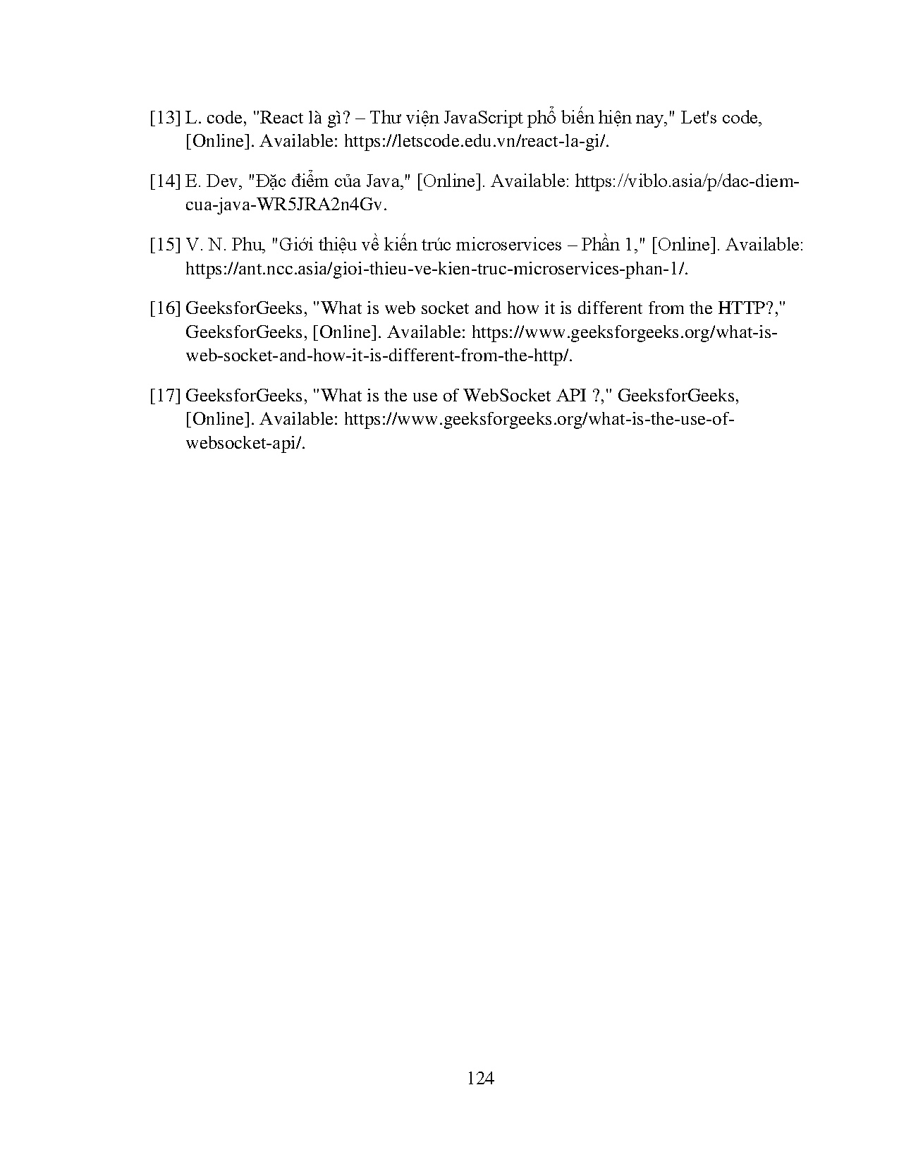 Đồ án tốt nghiệp - Xây dựng website kiểm tra online - Trang 145