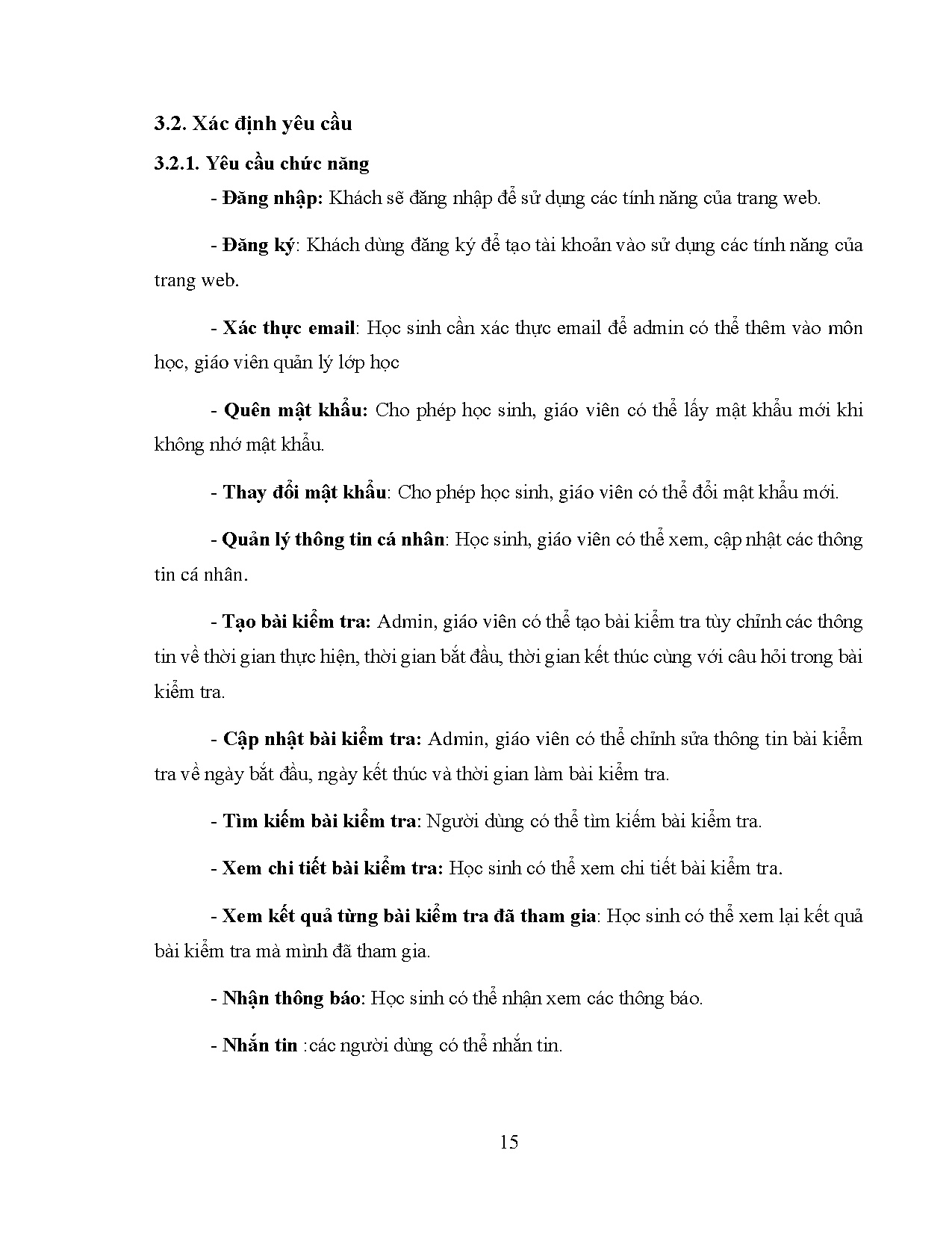 Đồ án tốt nghiệp - Xây dựng website kiểm tra online - Trang 36