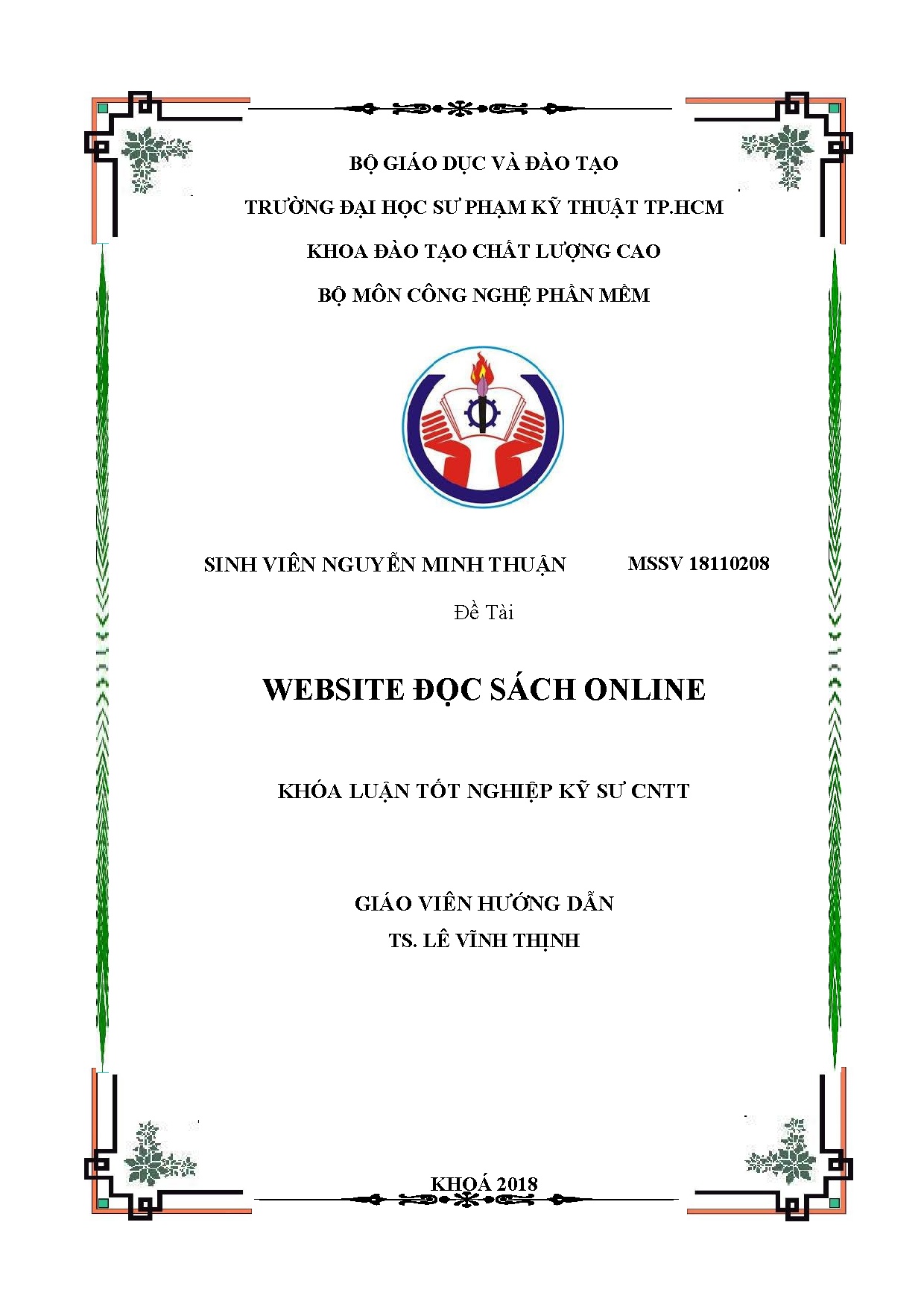 Đồ án tốt nghiệp - Website đọc sách online