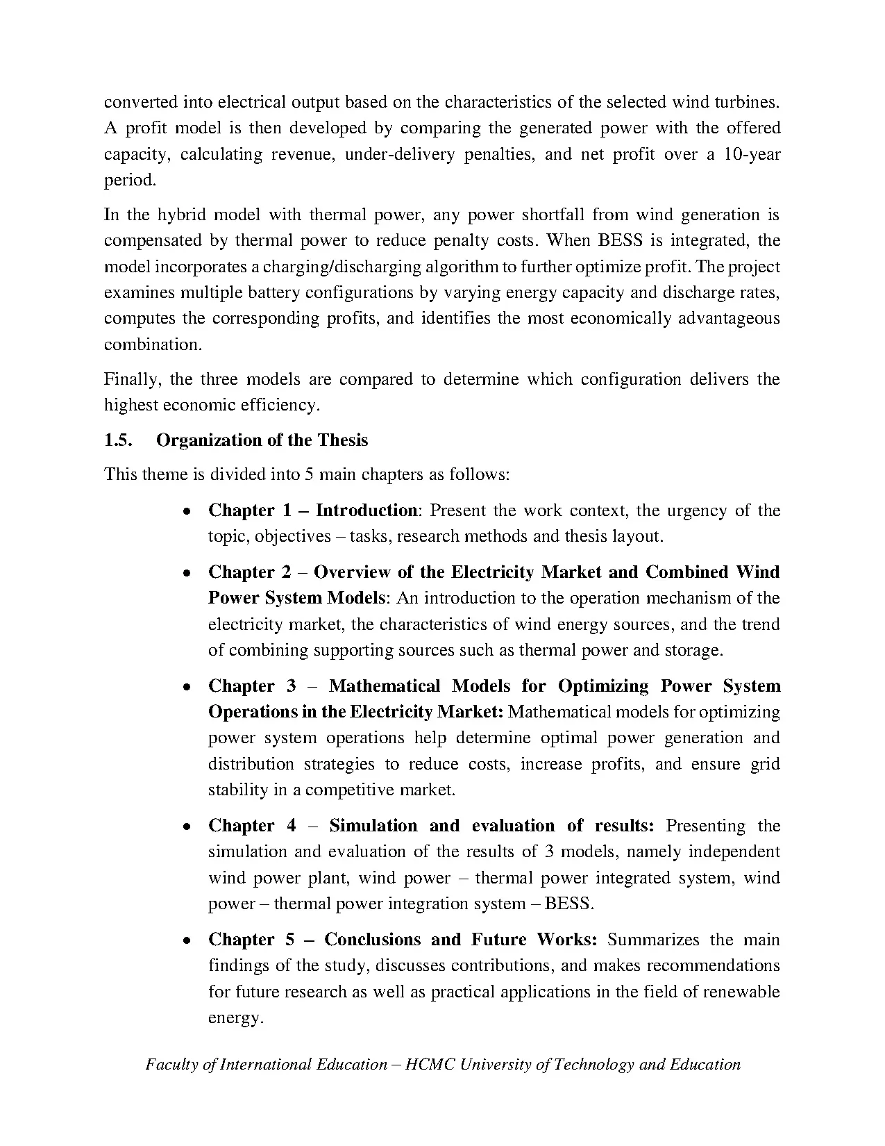 Đồ án tốt nghiệp - Profit maximization of wind power plants in the electricity market based on LMBES - Trang 14