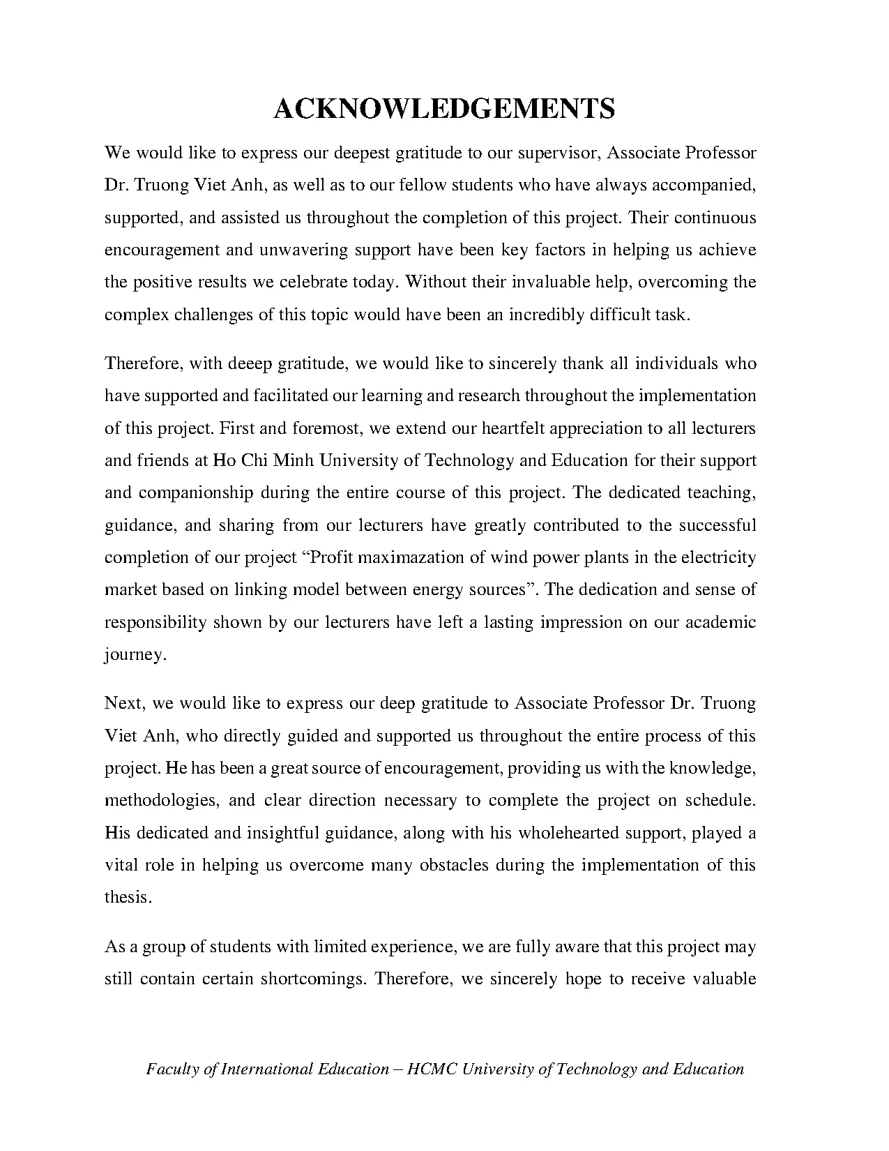 Đồ án tốt nghiệp - Profit maximization of wind power plants in the electricity market based on LMBES - Trang 3