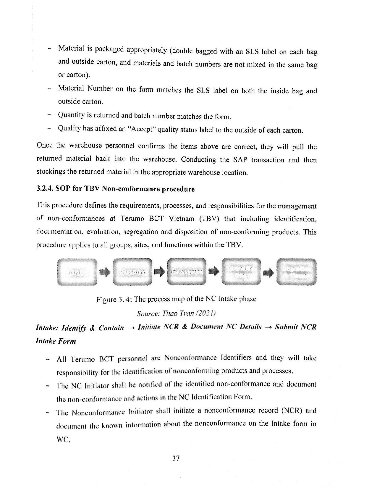 Đồ án tốt nghiệp - Assessment of application receiving quality assurance procedures at Terumo BVCL - Trang 38