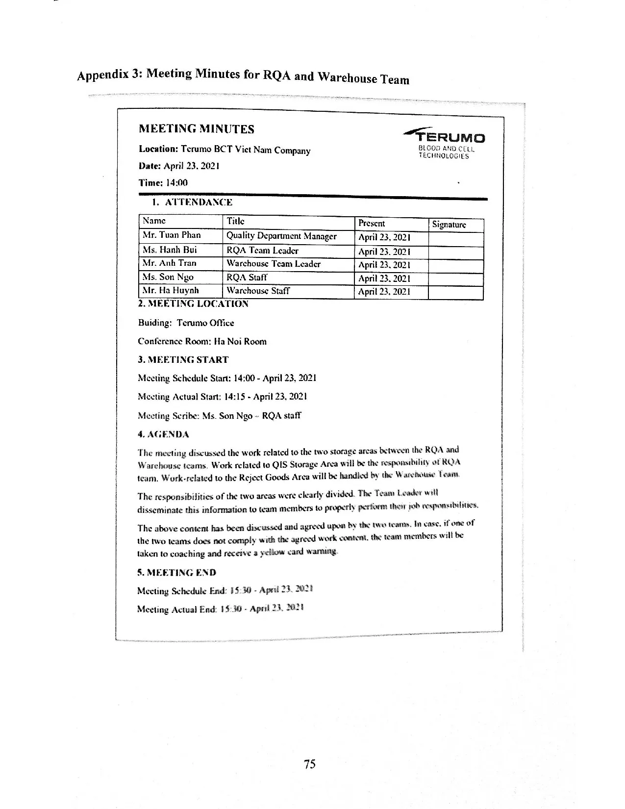 Đồ án tốt nghiệp - Assessment of application receiving quality assurance procedures at Terumo BVCL - Trang 76