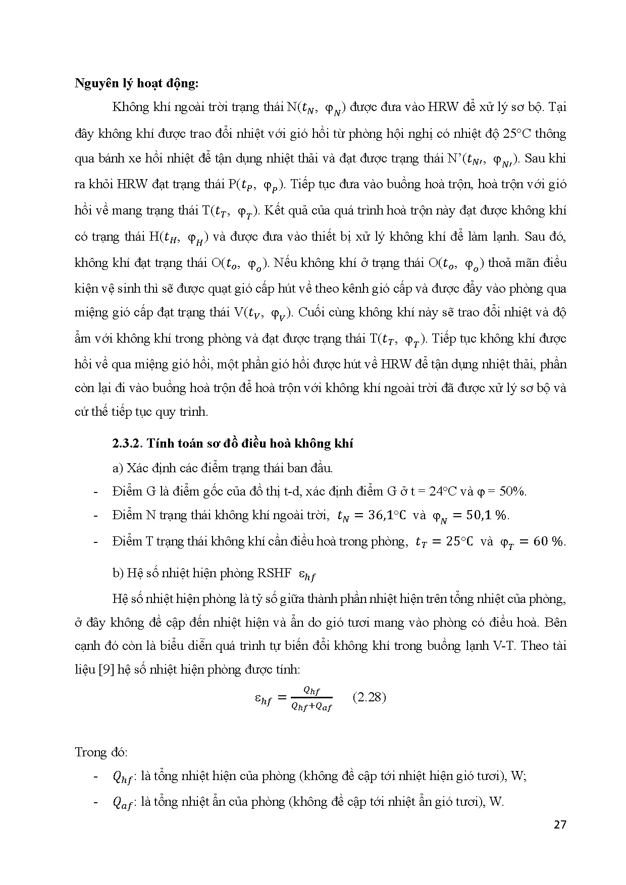 Đồ án tốt nghiệp - Tính toán kiểm tra, dựng Revit hệ thống điều hòa không khí và TGTNVPTMDVBVMPCCMPH - Trang 36