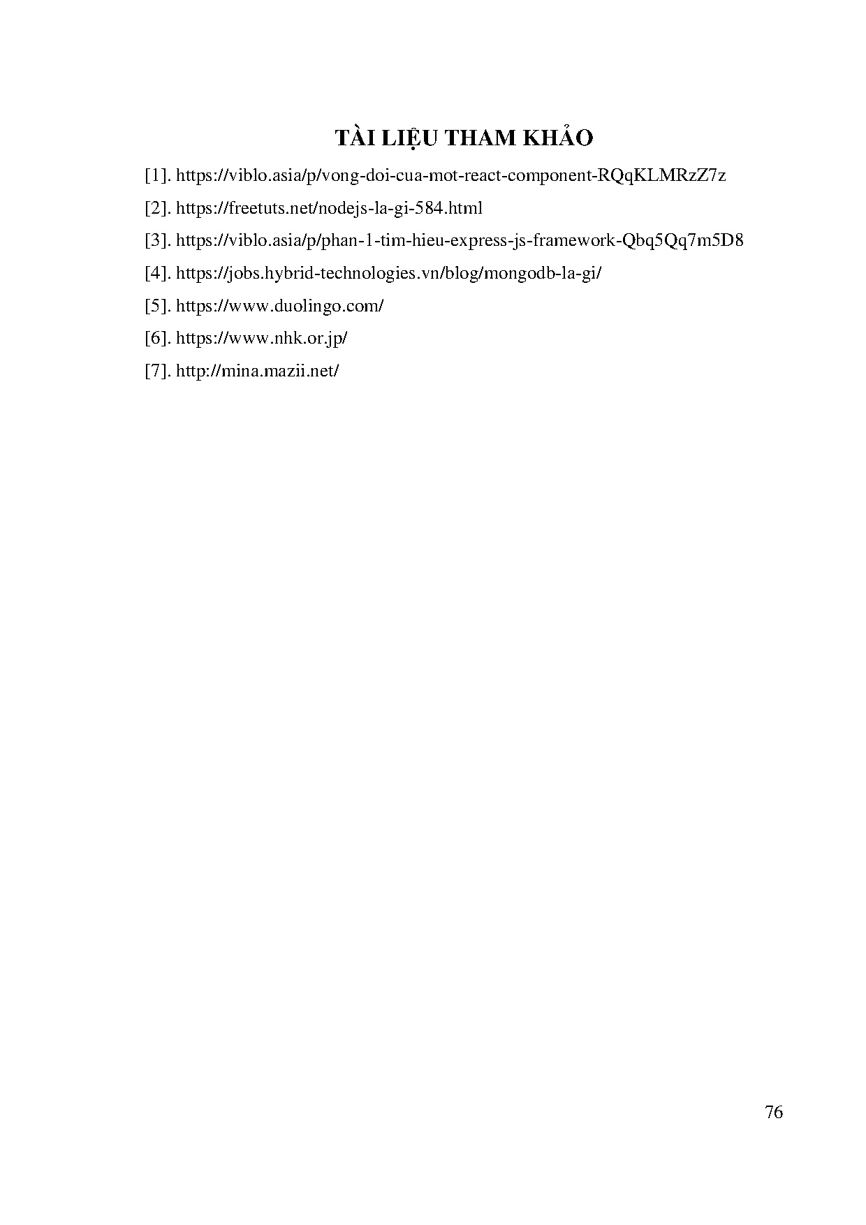 Ảnh một số trang tài liệu