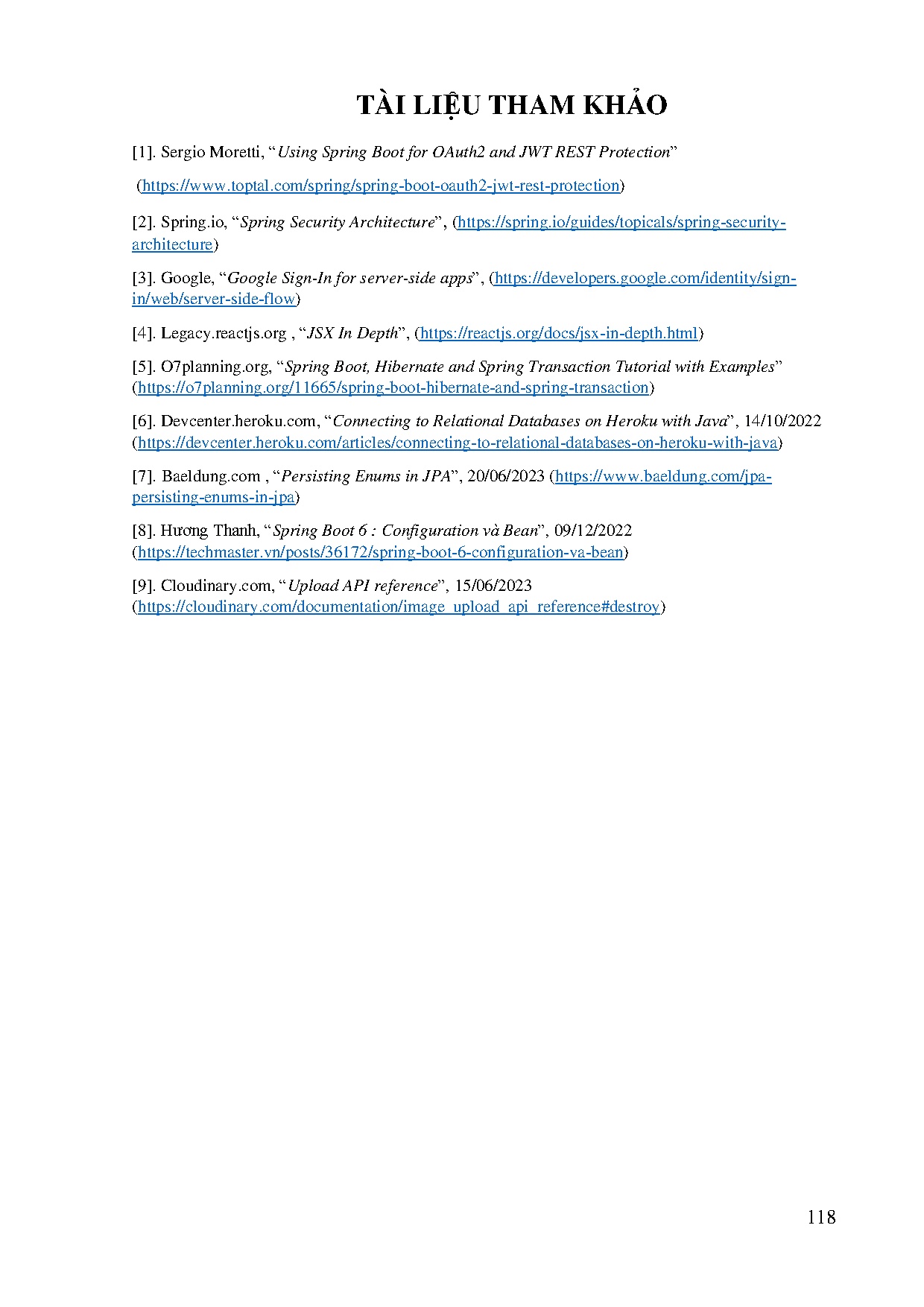 Ảnh một số trang tài liệu