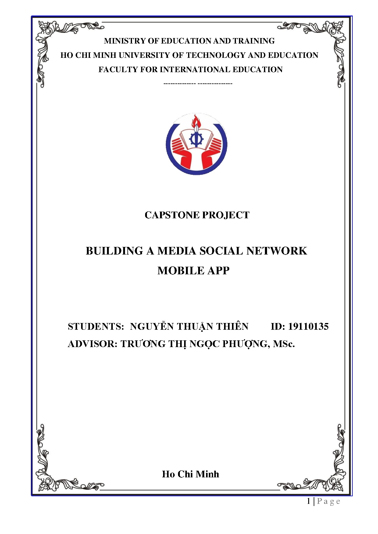 Đồ án tốt nghiệp - Building a media social network mobile app