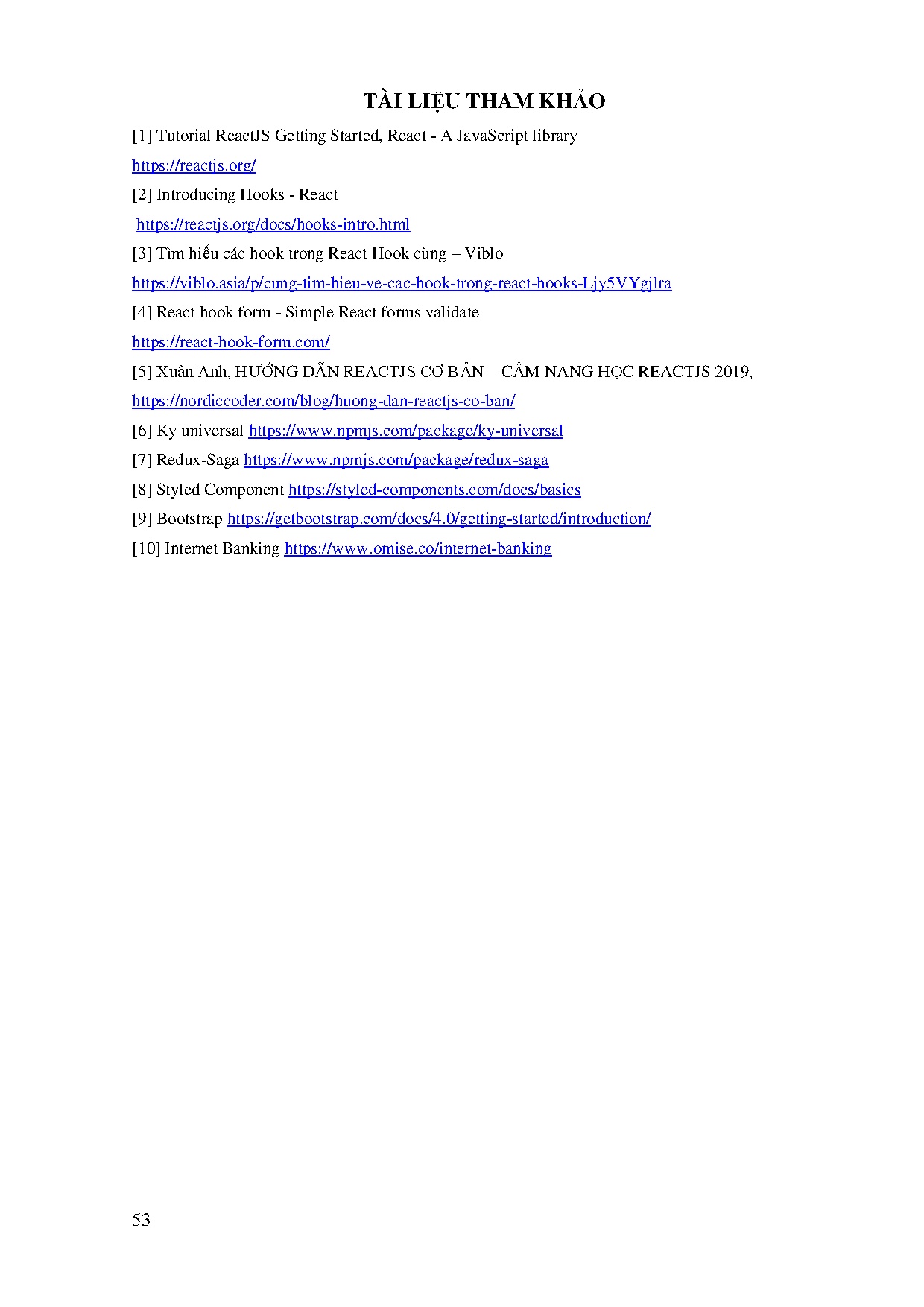 Ảnh một số trang tài liệu