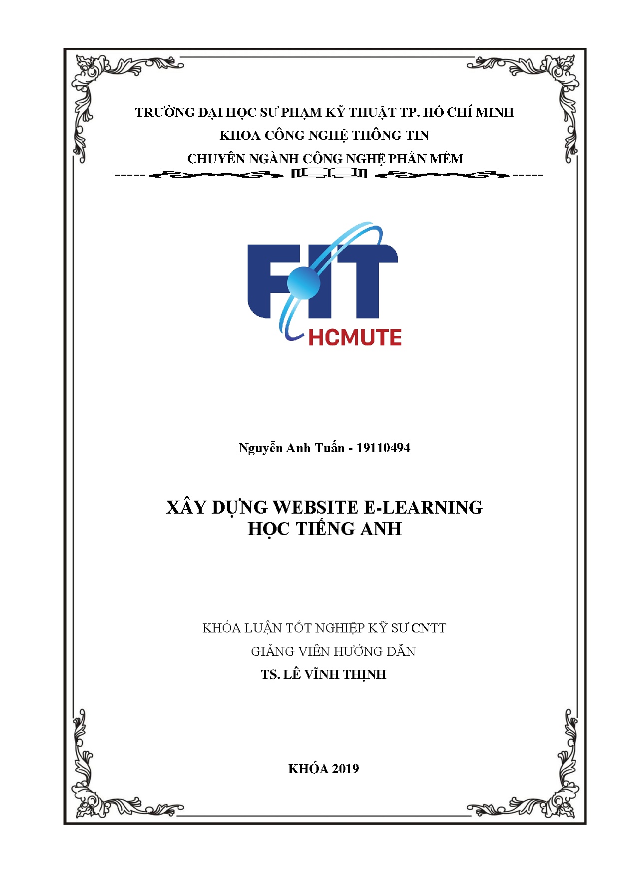 Đồ án tốt nghiệp - Xây dựng website E-learning học tiếng Anh