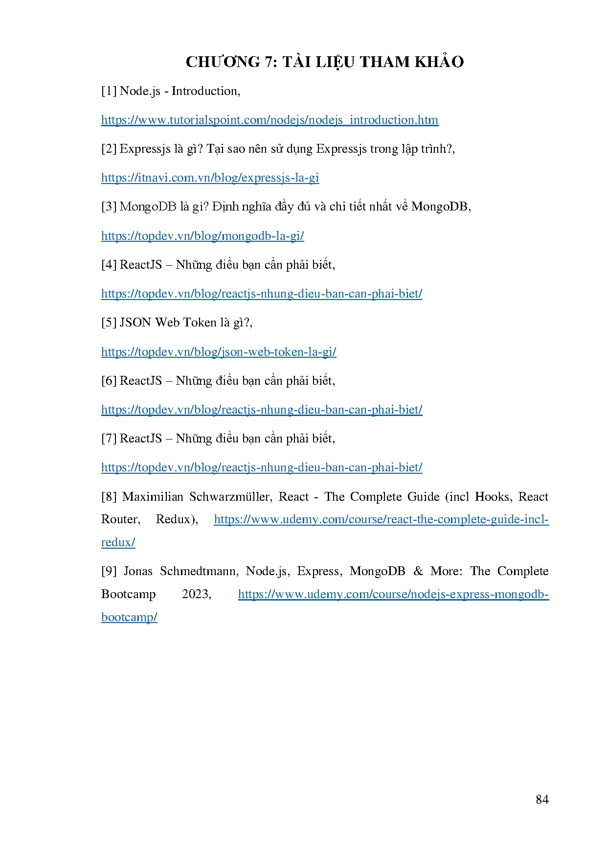 Ảnh một số trang tài liệu