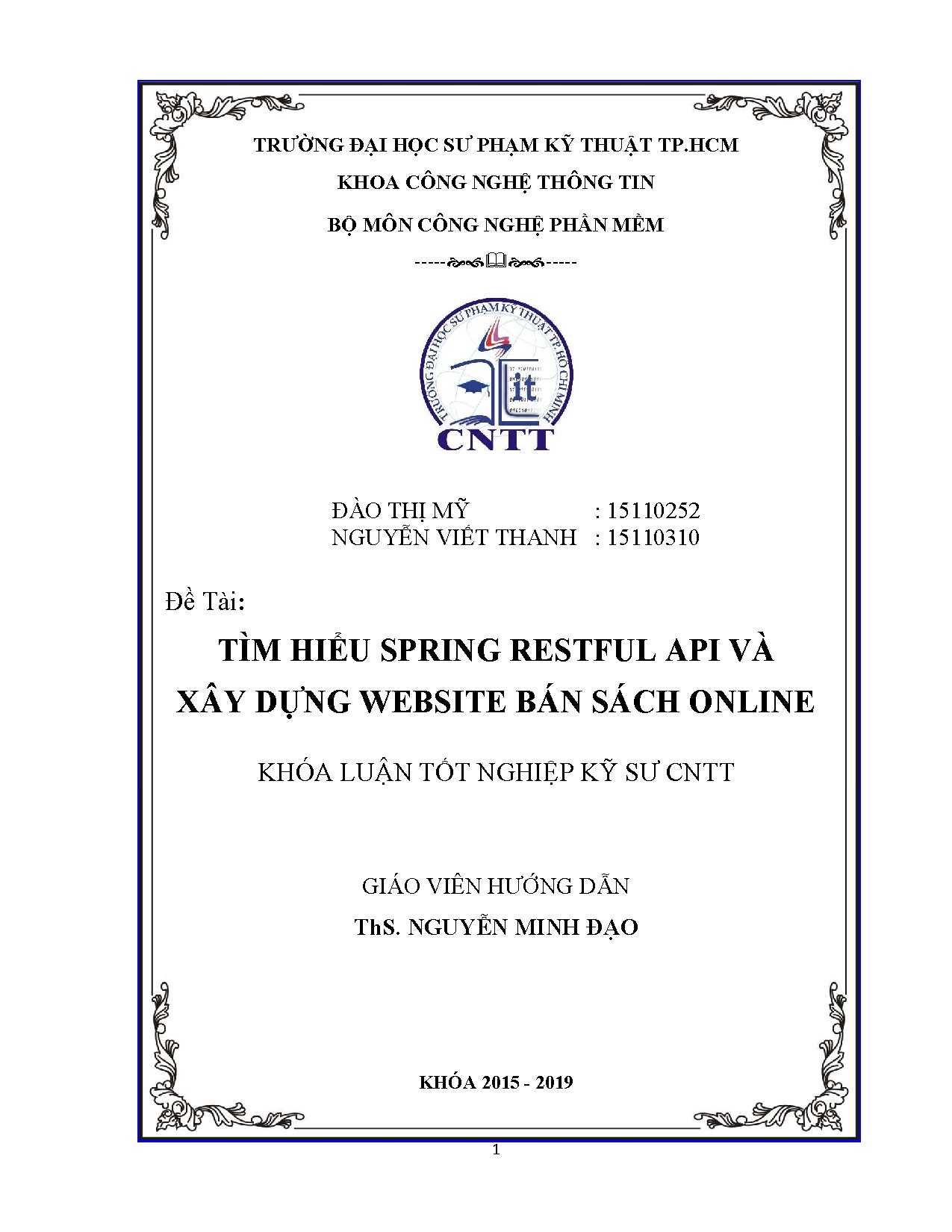 Đồ án tốt nghiệp - Tìm hiểu Spring Restful API và xây dựng website bán sách online