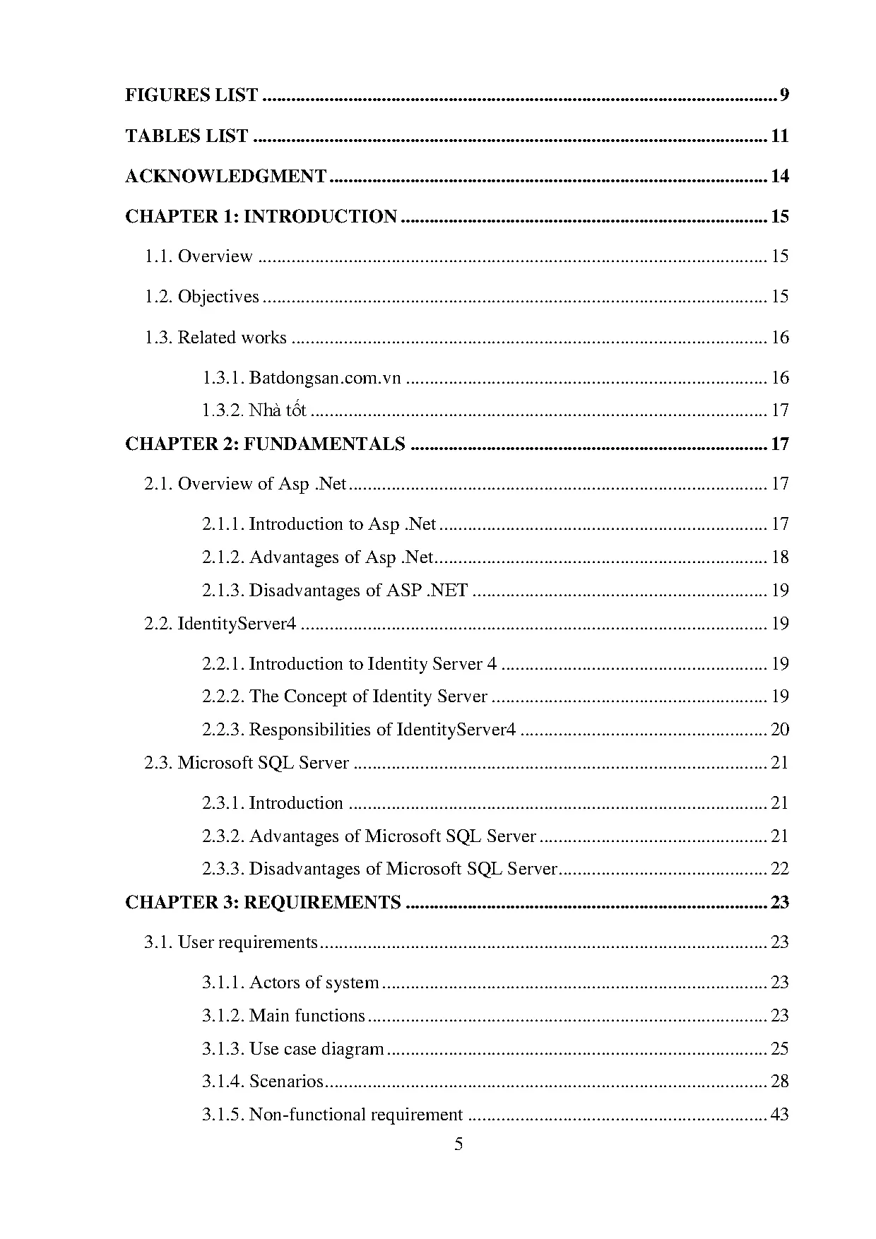 Đồ án tốt nghiệp - Building a website application for real estate selling and leasing - Trang 3