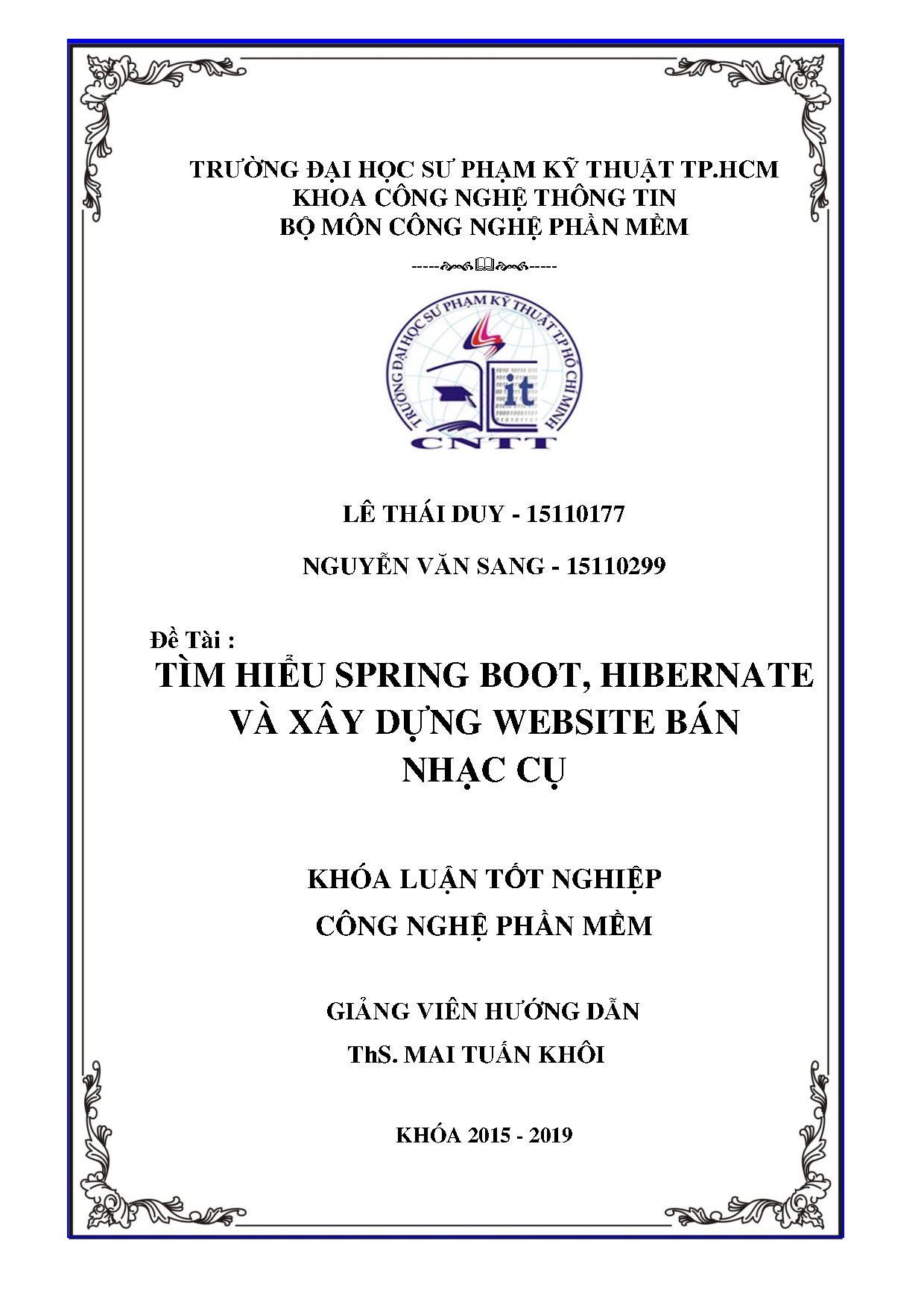 Đồ án tốt nghiệp - Tìm hiểu Spring Boot, Hibernate và xây dựng website bán nhạc cụ