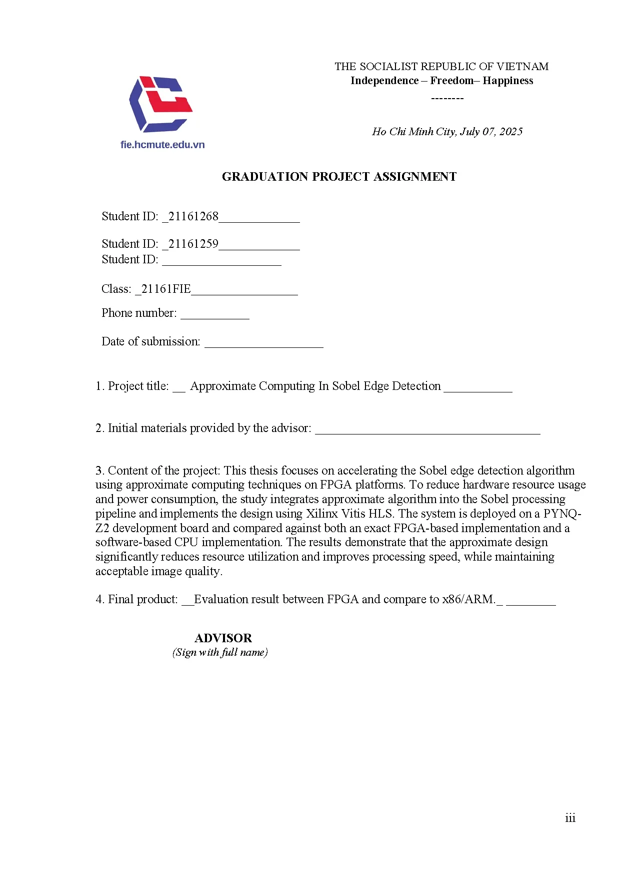 Đồ án tốt nghiệp - Approximate computing in sobel edge detection - Trang 3