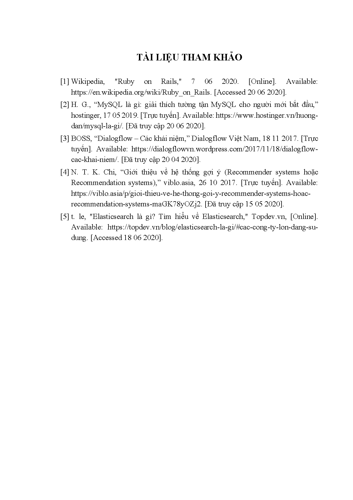 Ảnh một số trang tài liệu