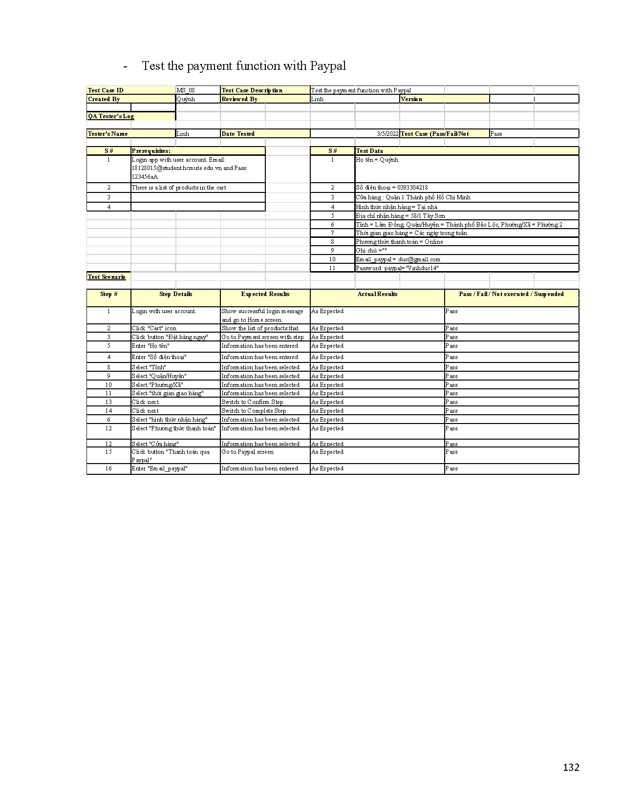 Đồ án tốt nghiệp - Study automation test and apply for system testing - Trang 131
