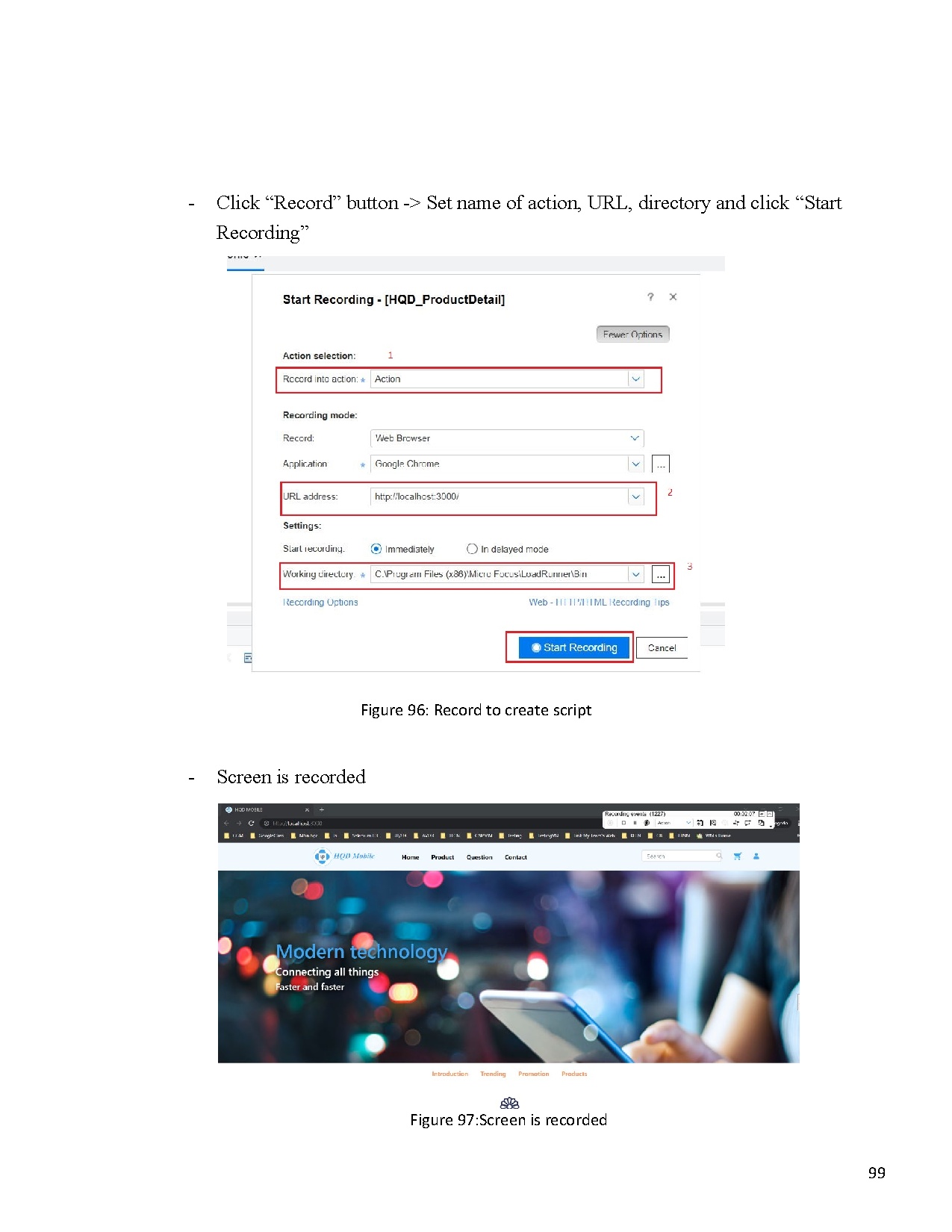 Đồ án tốt nghiệp - Study automation test and apply for system testing - Trang 98