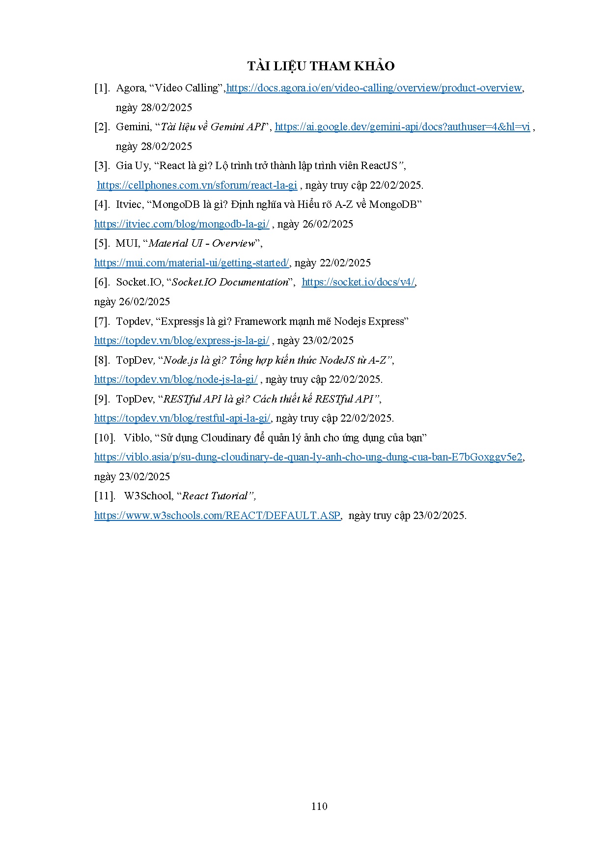 Ảnh một số trang tài liệu