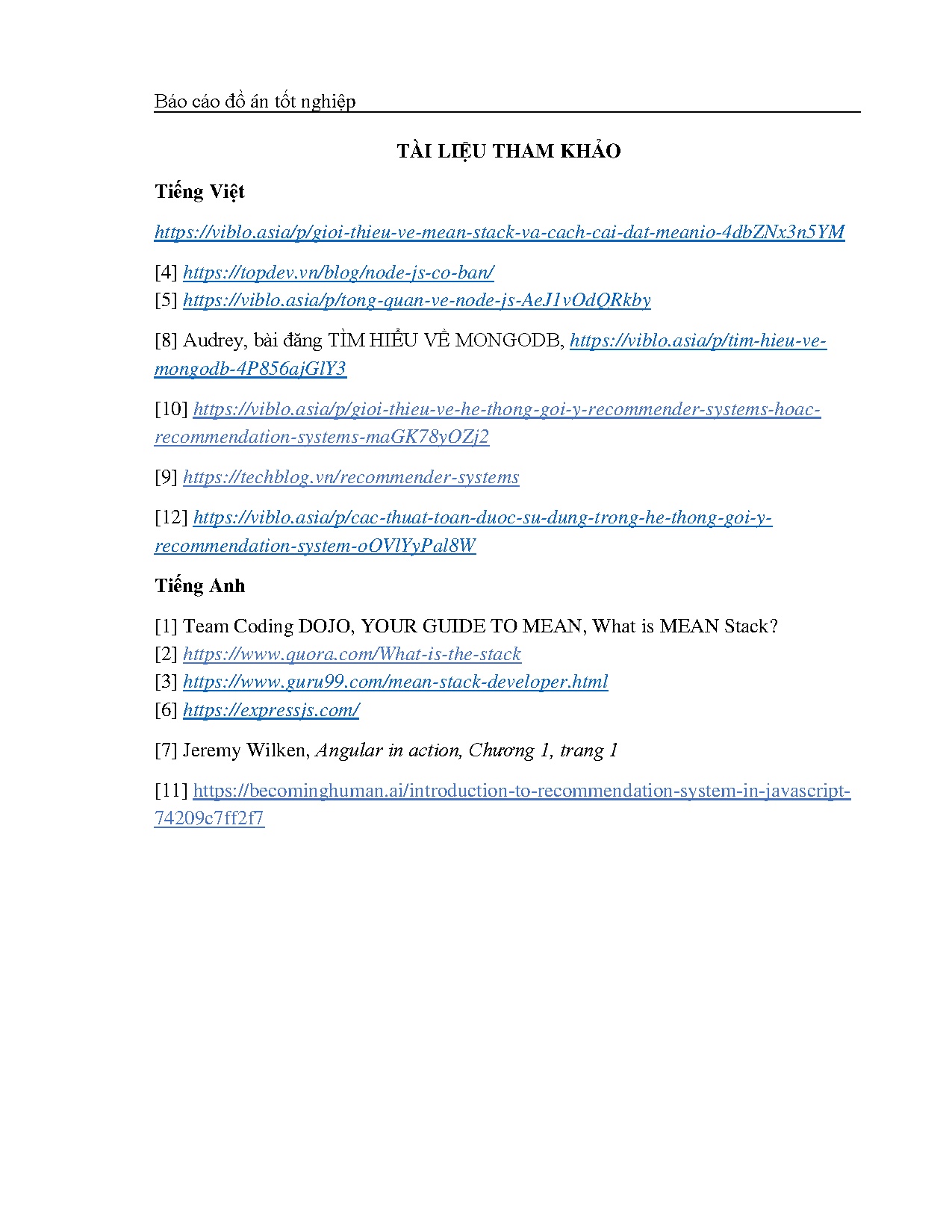 Ảnh một số trang tài liệu