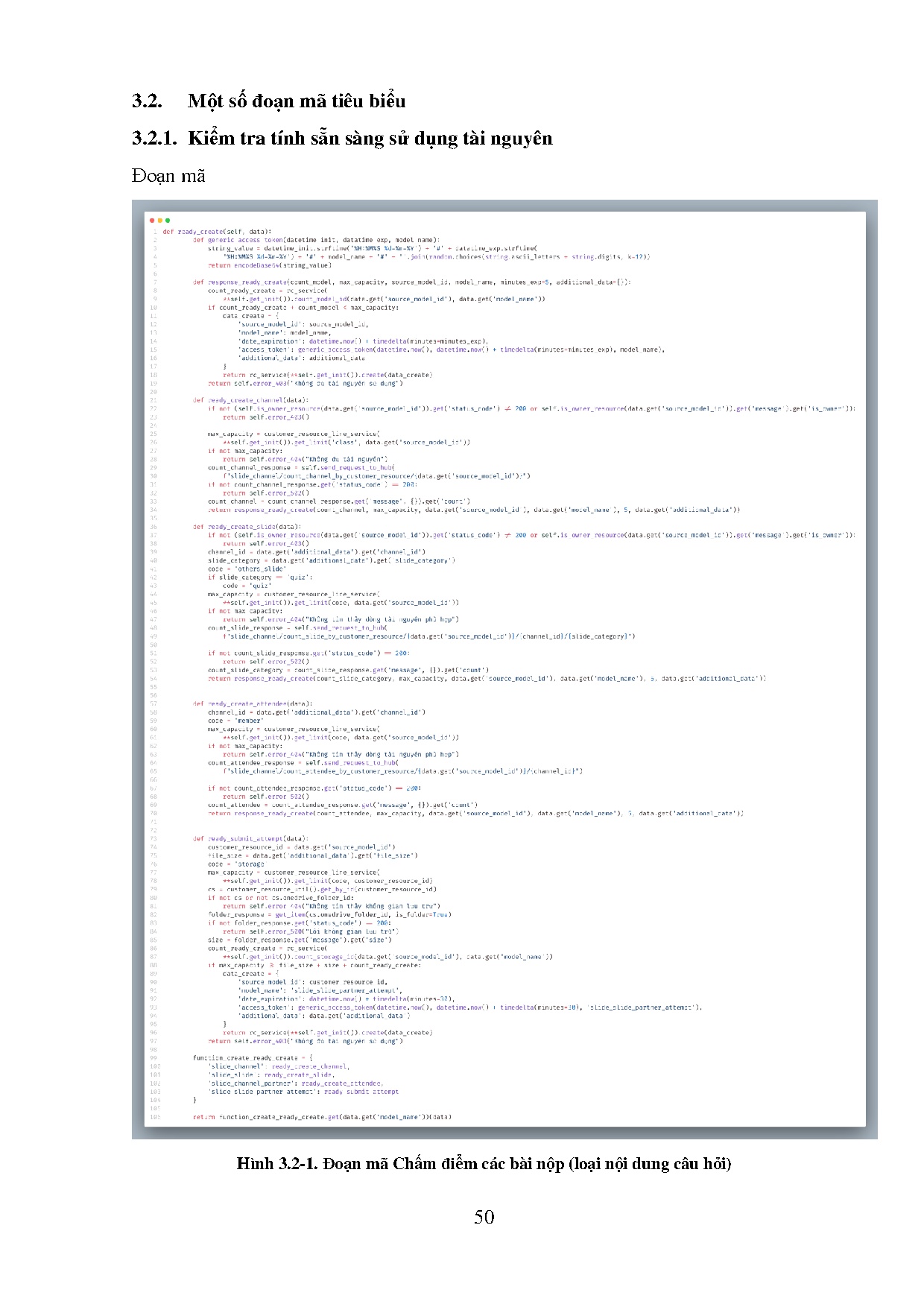 Đồ án tốt nghiệp - Xây dựng hệ thống websites cung cấp dịch vụ quản lý học tập của cơ sở đào tạo TT - Trang 50
