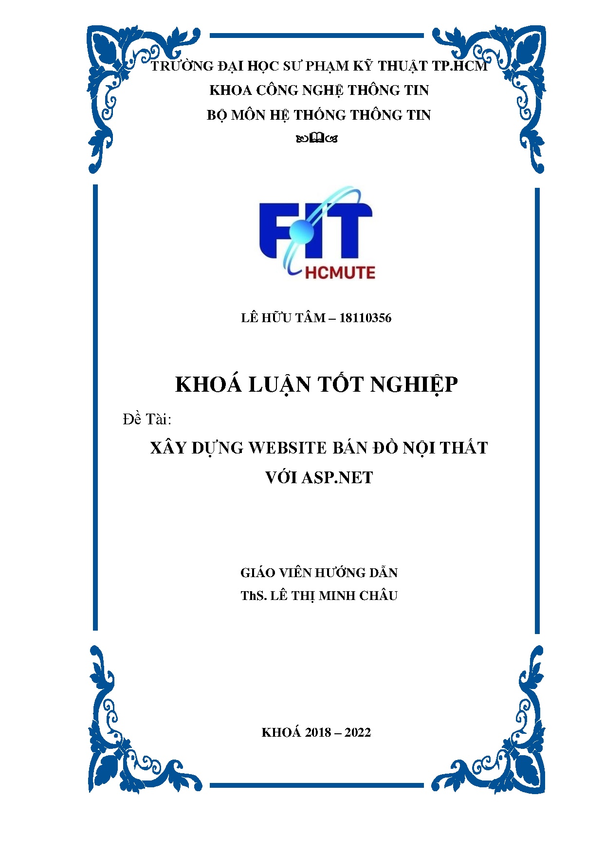 Đồ án tốt nghiệp - Xây dựng Website bán đồ nội thất với ASP.net