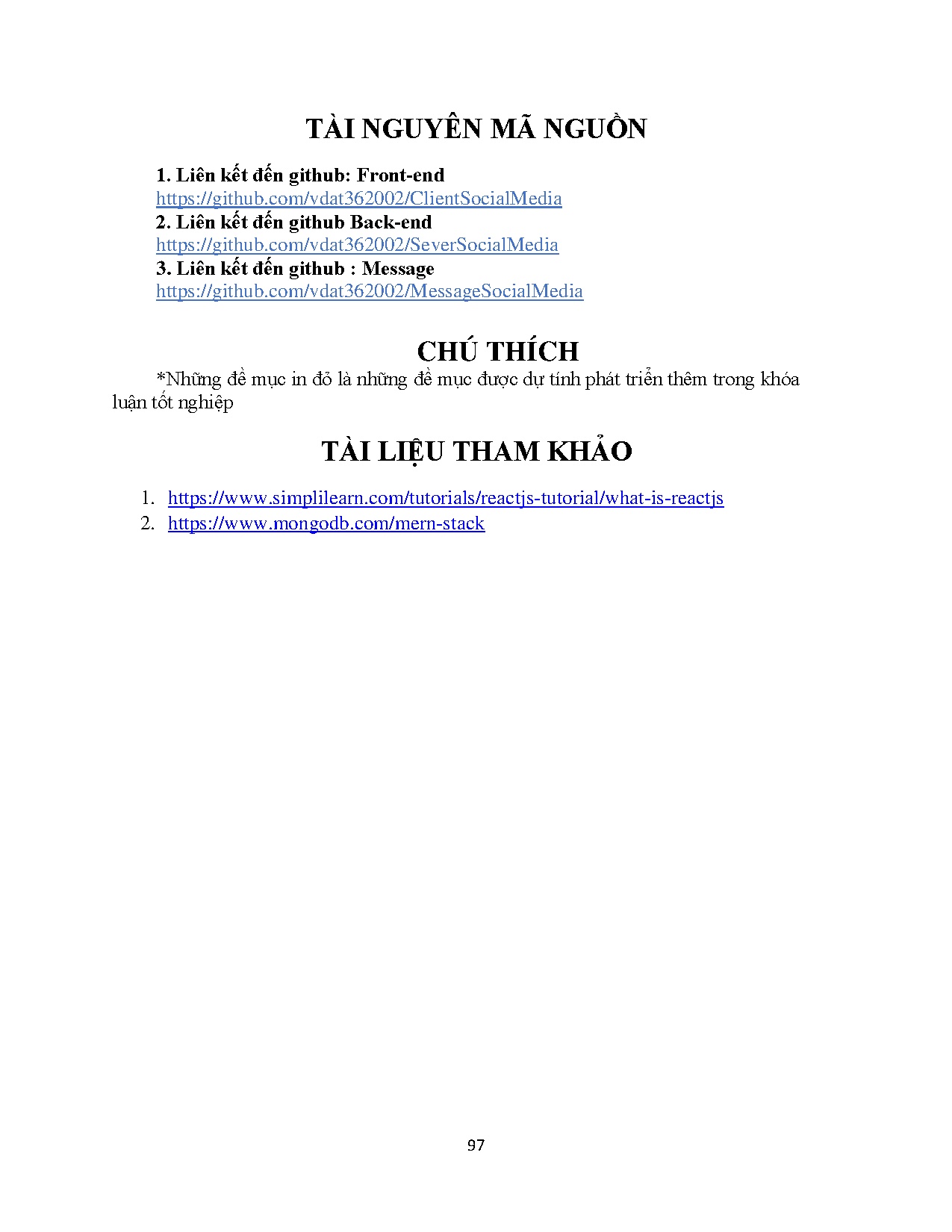 Ảnh một số trang tài liệu