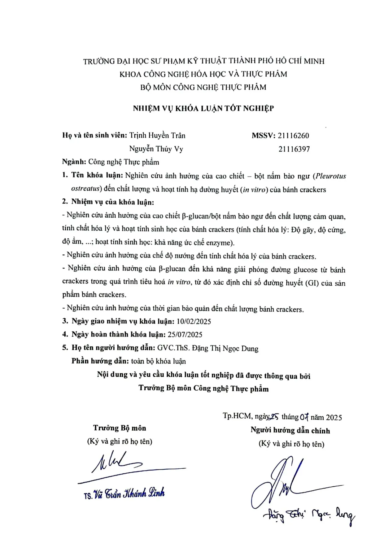 Đồ án tốt nghiệp - Nghiên cứu ảnh hưởng của cao chiết - bột nấm bào ngư (PLEUROTUS OĐCLVHTHĐH ( VCBC - Trang 3